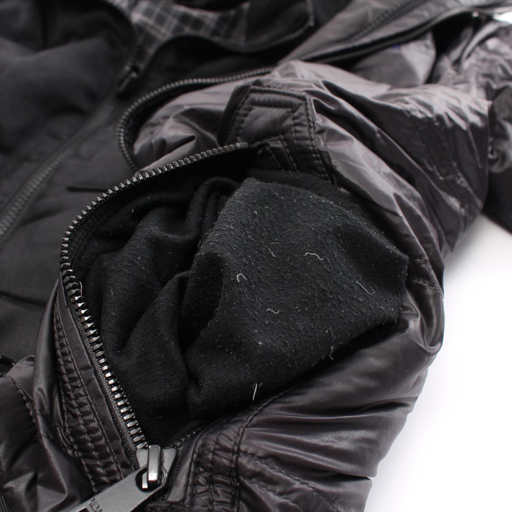 Burberry Nylon Down Jacket Black Men