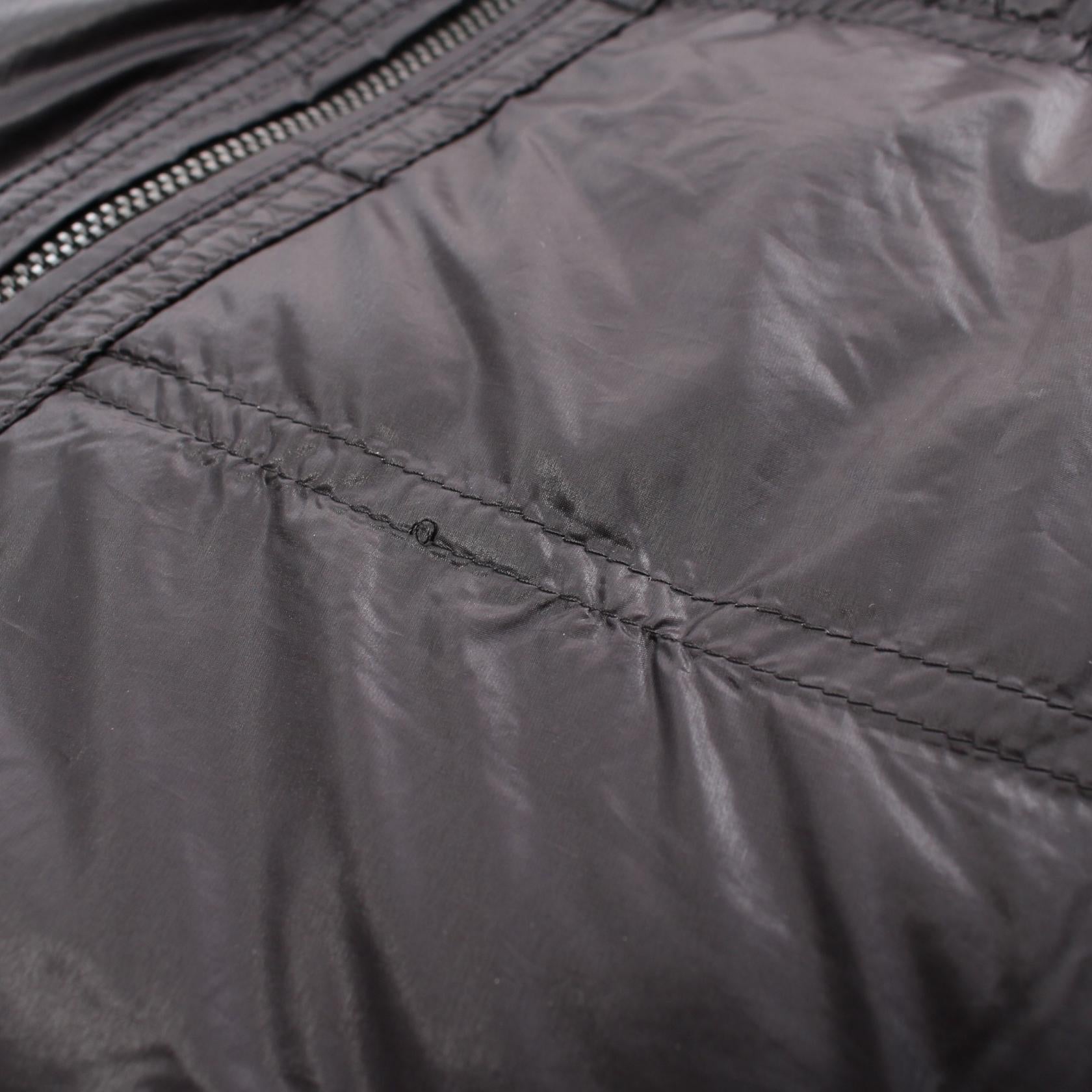 Burberry Nylon Down Jacket Black Men