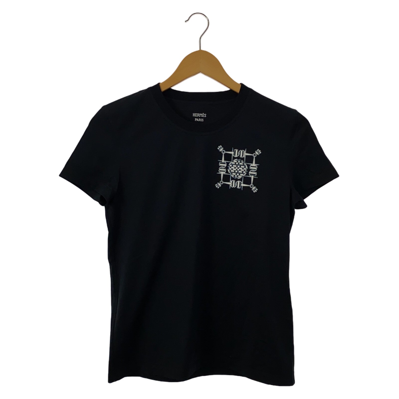 Hermes Cotton T-Shirt Black