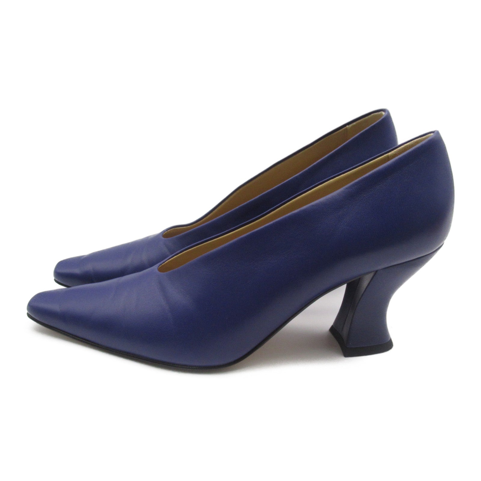 Bottega Veneta Leather Pumps Purple