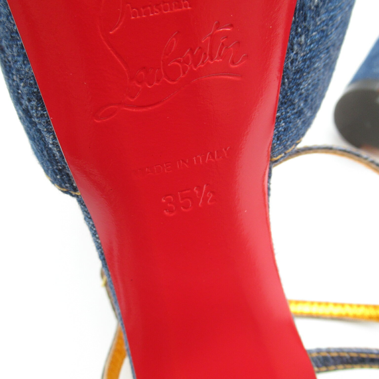 Christian Louboutin Canvas Pumps Shoes