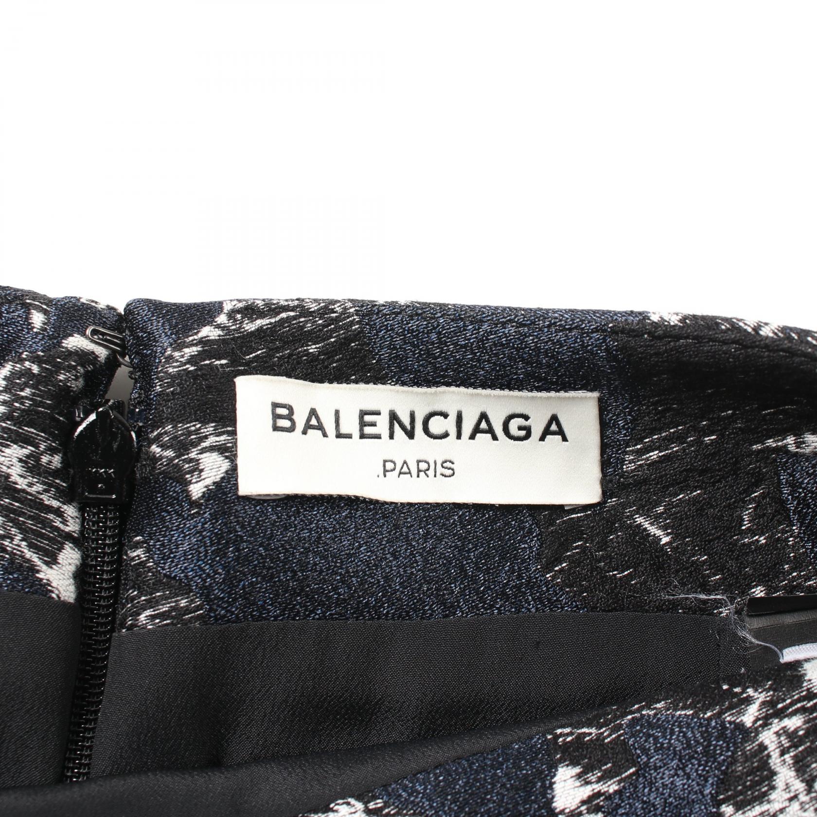 Balenciaga Cotton Silk Polyester Skirt