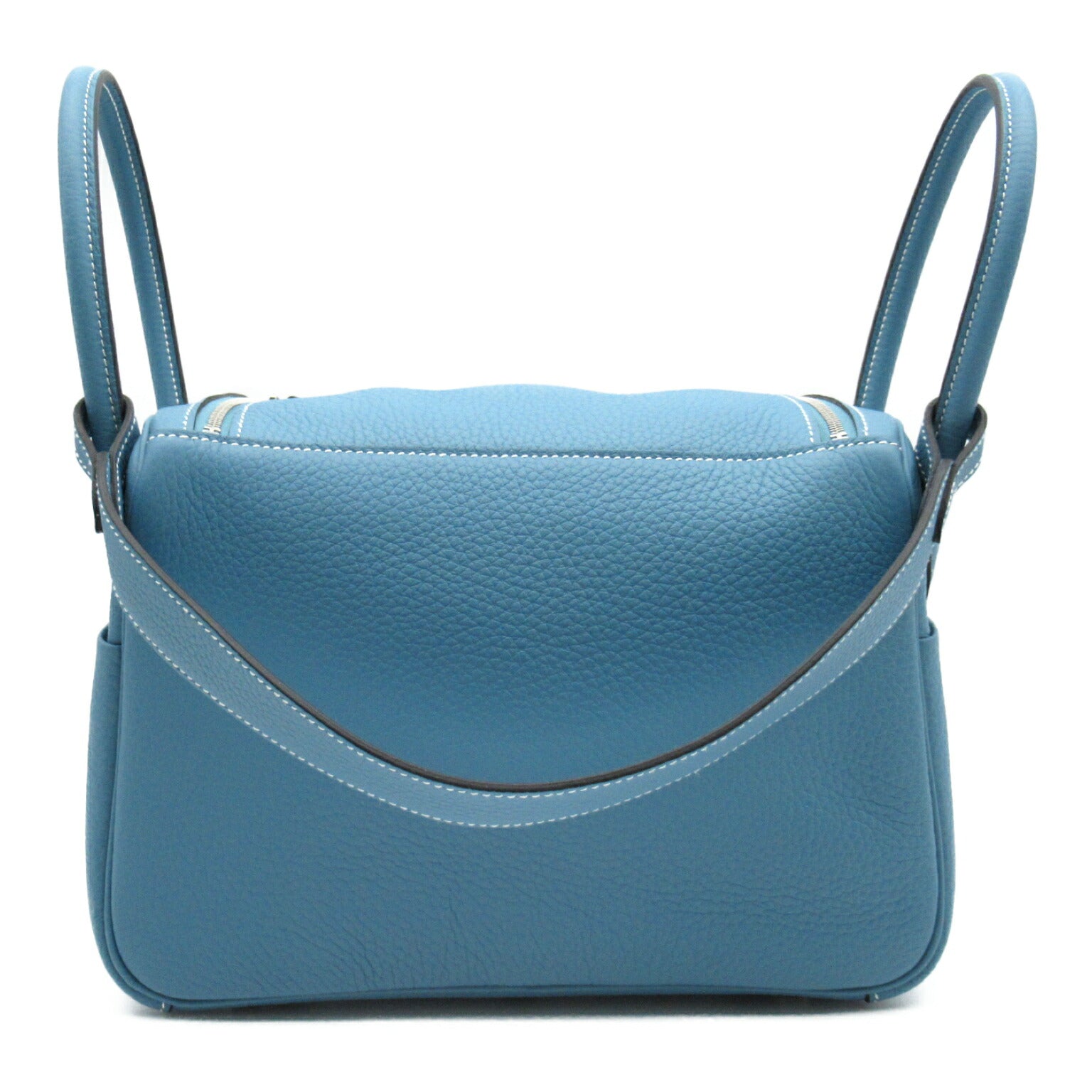 Hermes Lindy 26 Leather Shoulder Bag Blue