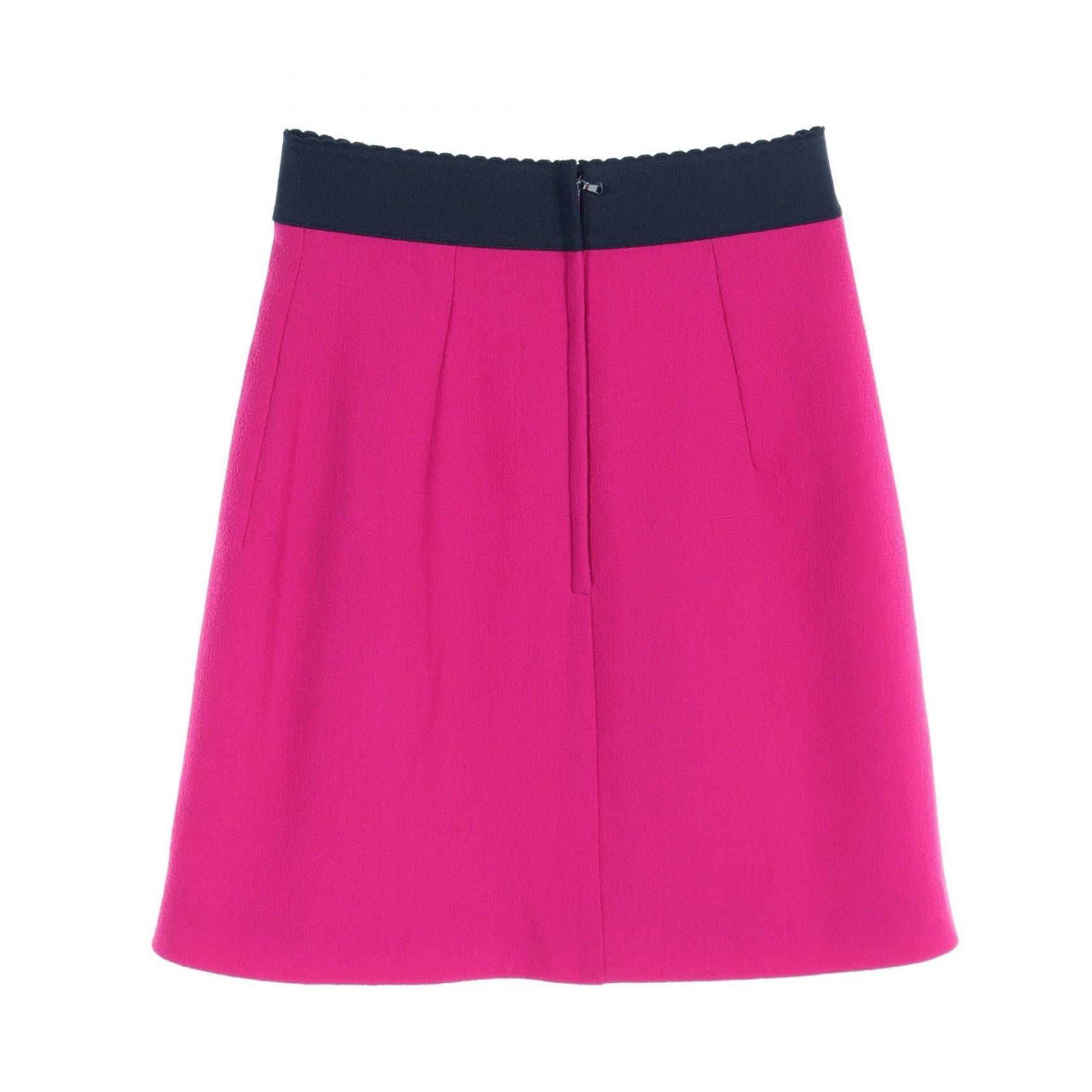 Dolce & Gabbana Wool Sicilia Skirt