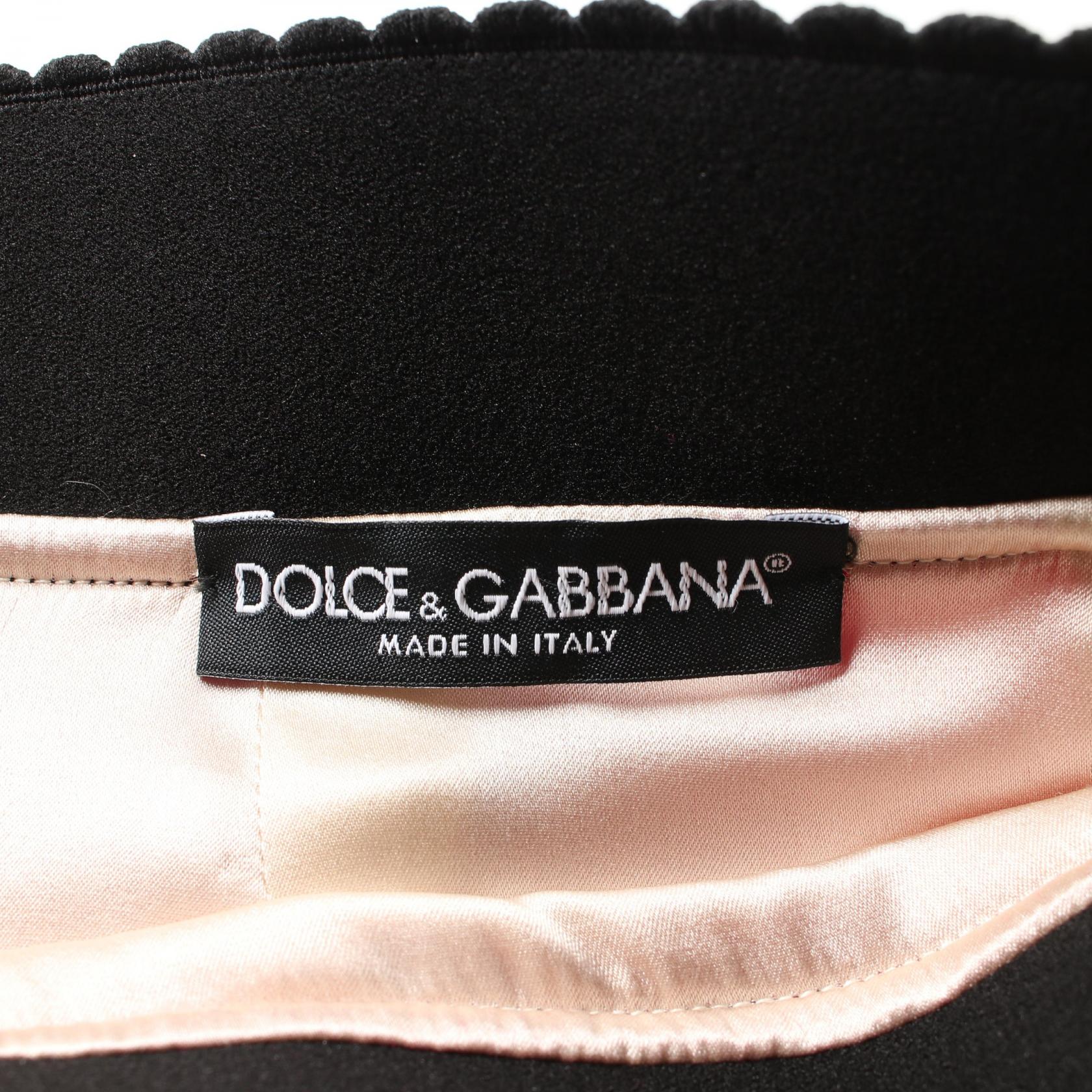 Dolce & Gabbana Wool Sicilia Skirt