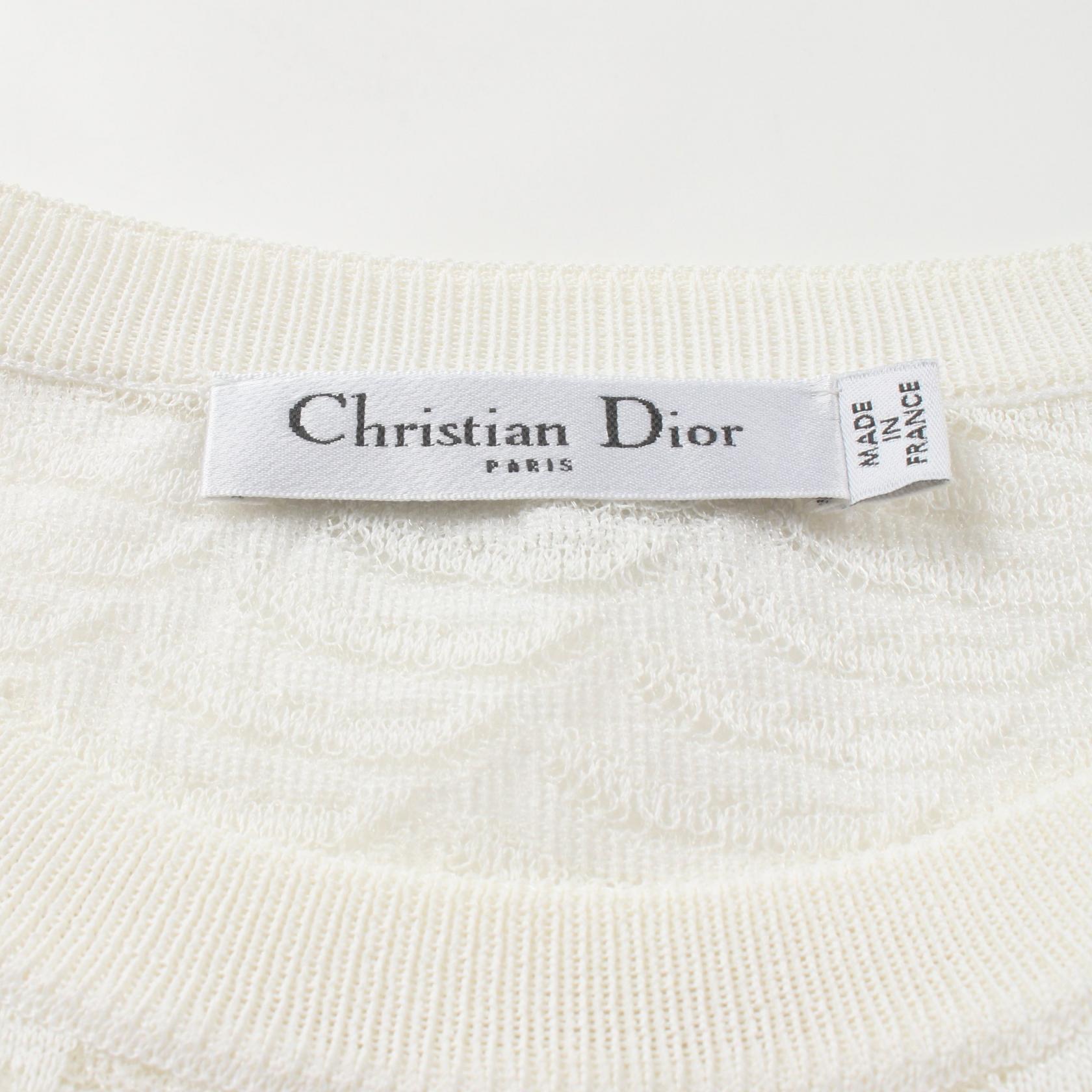 Dior Nylon Knit Top for Women