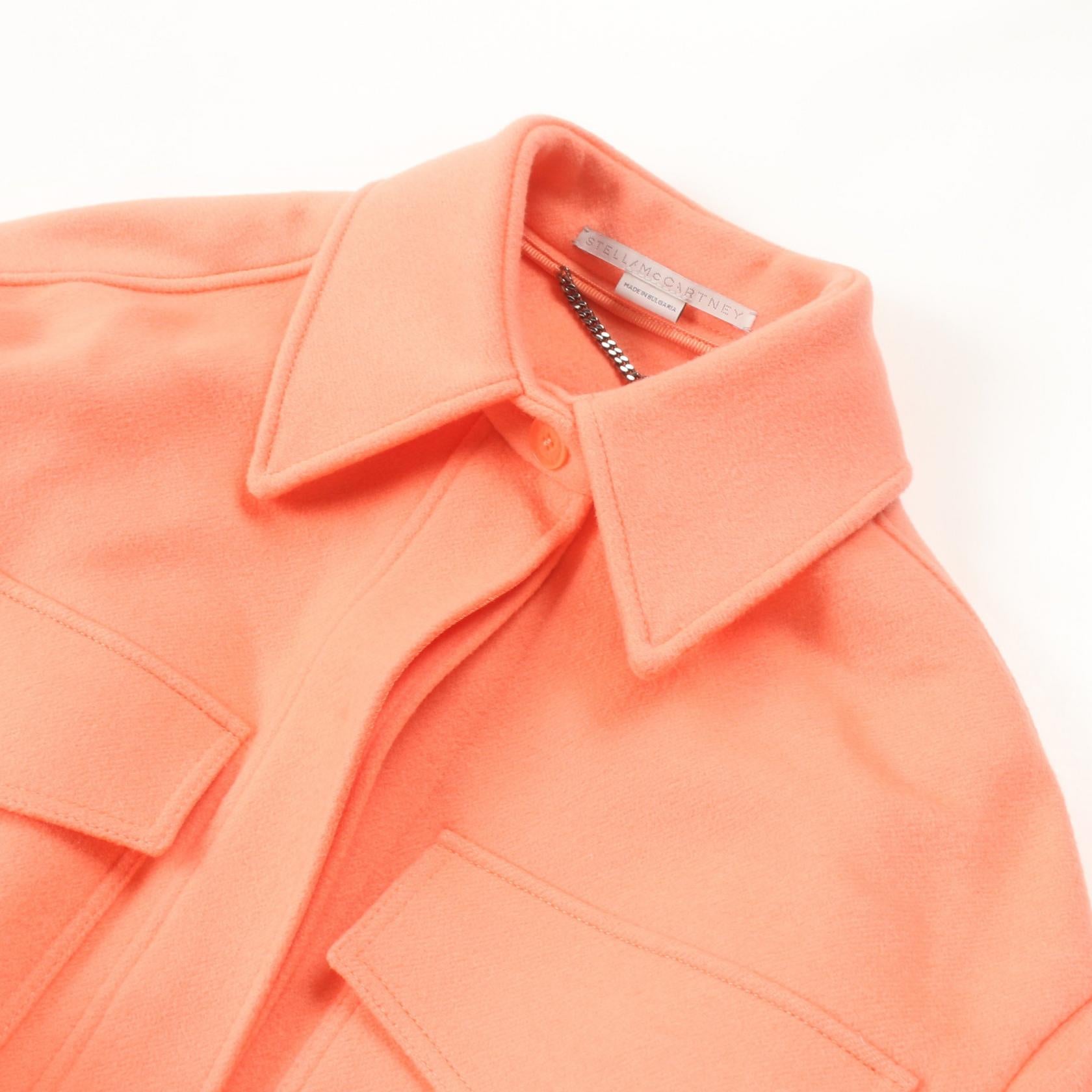 Stella McCartney Wool Outerwear Orange