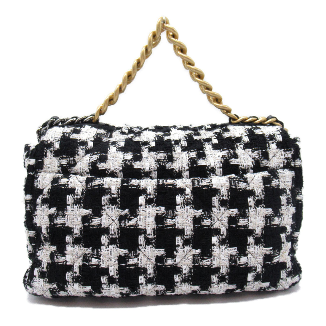 Chanel Tweed CHANEL19 Chain Shoulder Bag