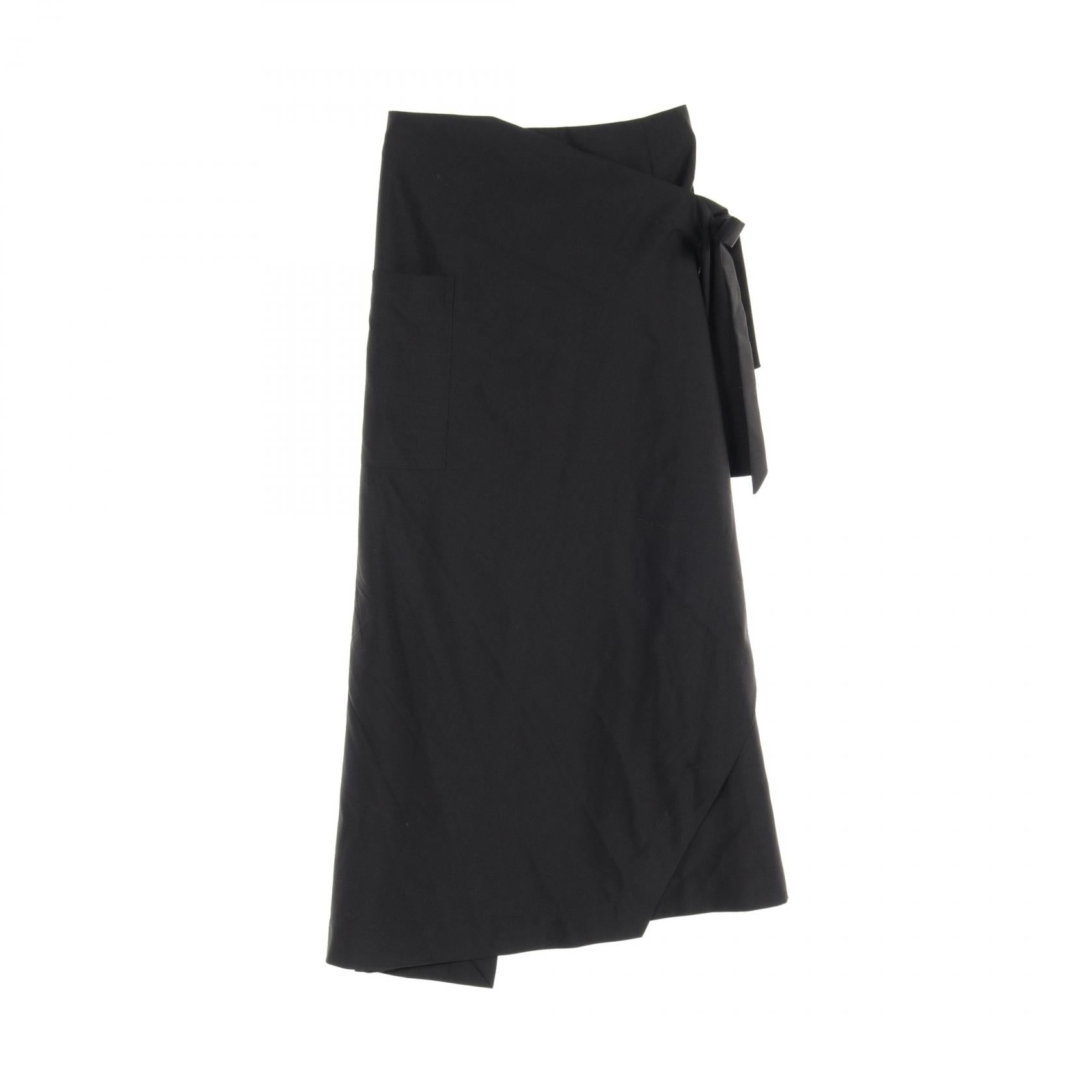 The Row Wool Mohair Skirt Black