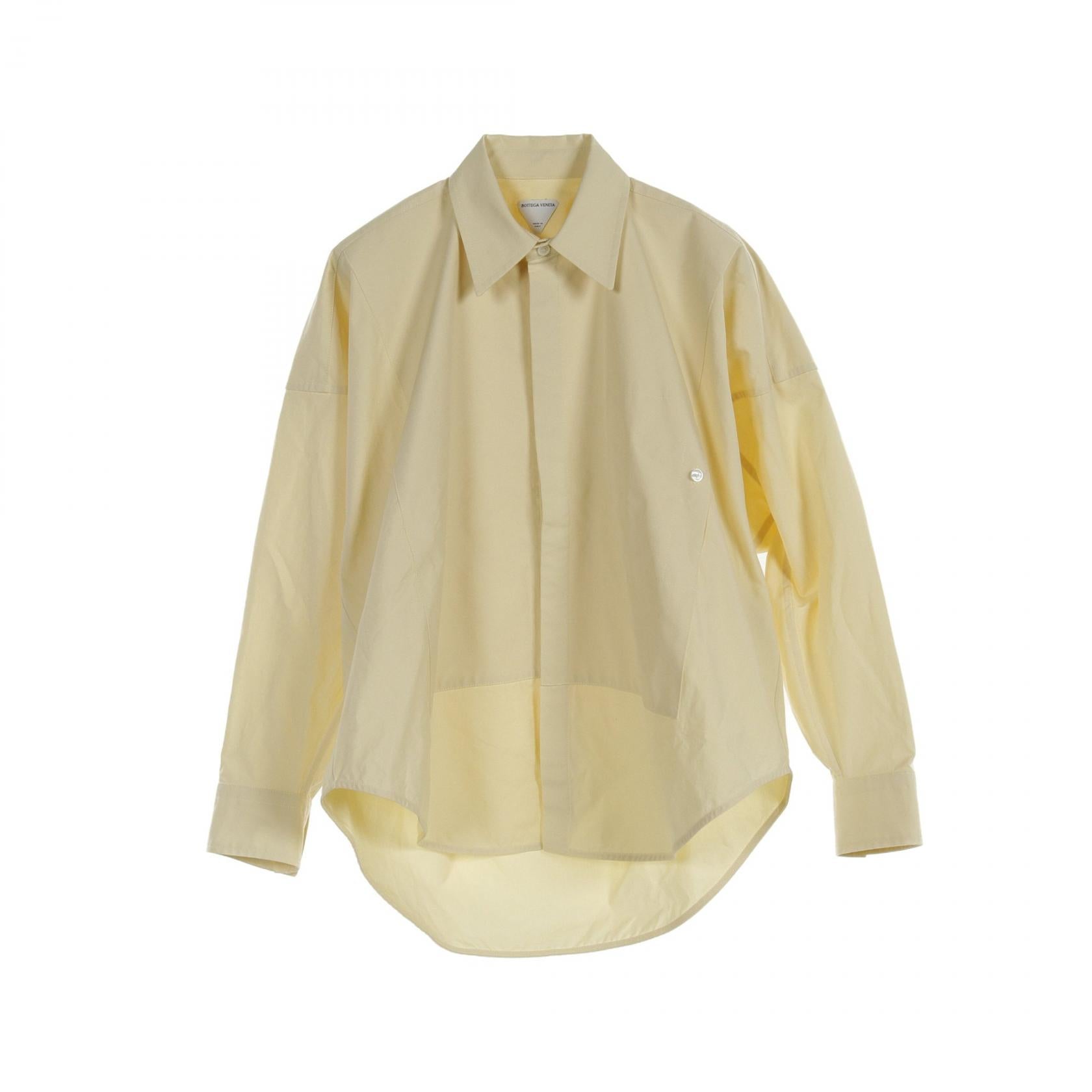 Bottega Veneta Cotton Top Yellow