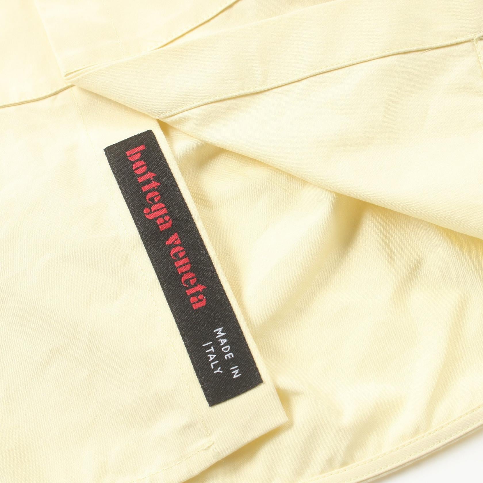 Bottega Veneta Cotton Top Yellow