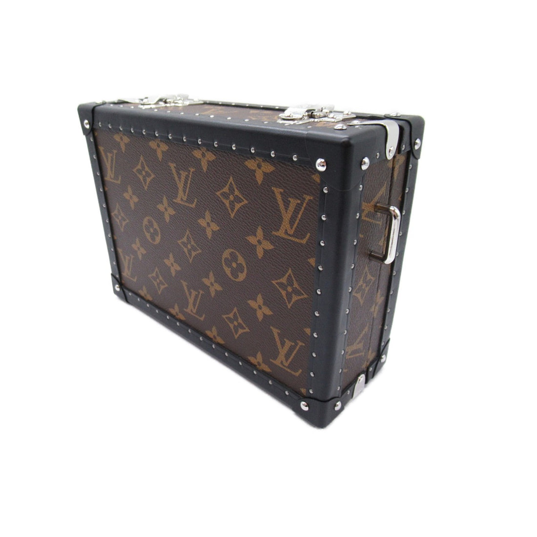 Louis Vuitton Monogram Macassar Clutch Box Bag M20252