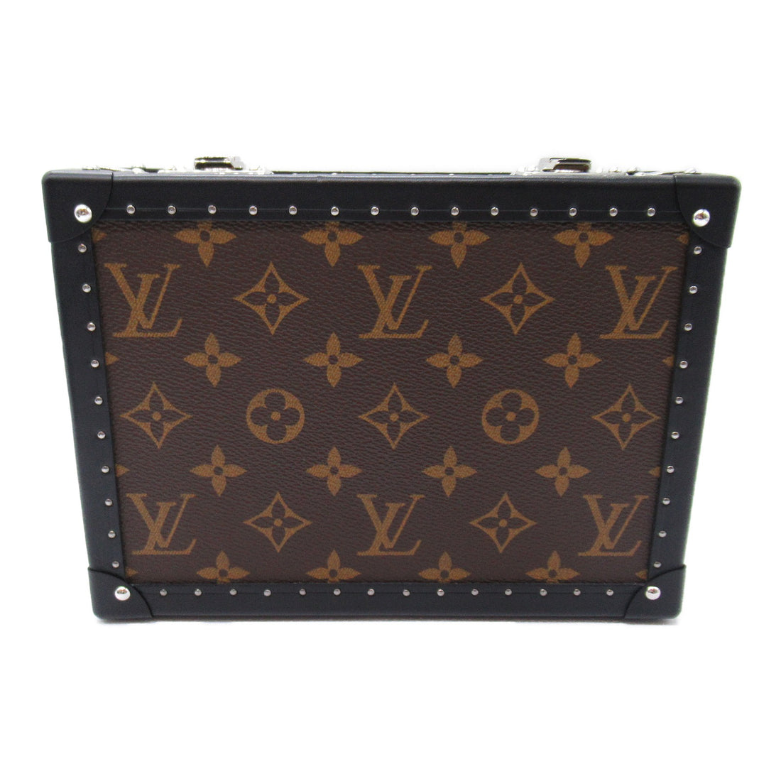 Louis Vuitton Monogram Macassar Clutch Box Bag M20252