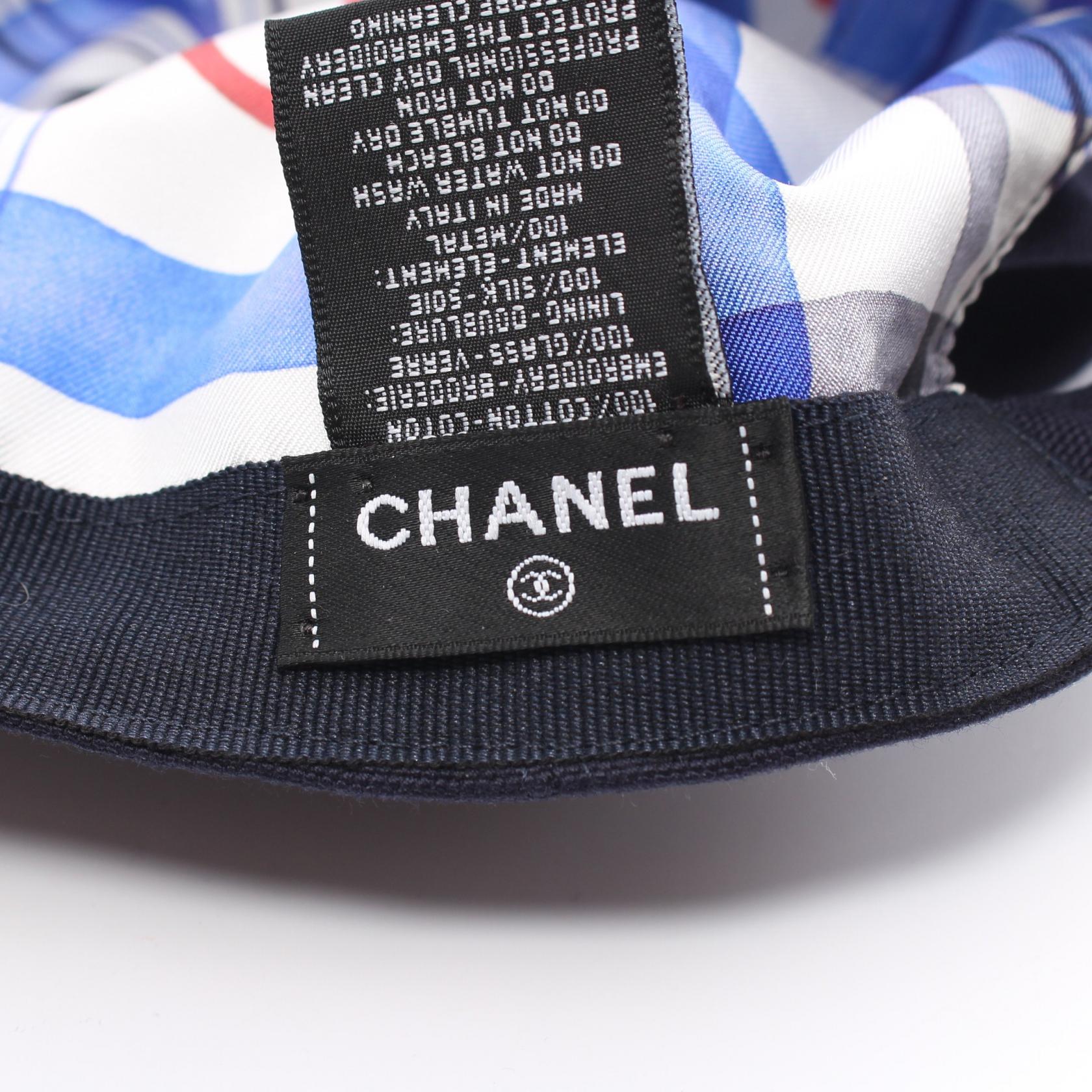 Chanel Cotton Coco Mark Cap Hat