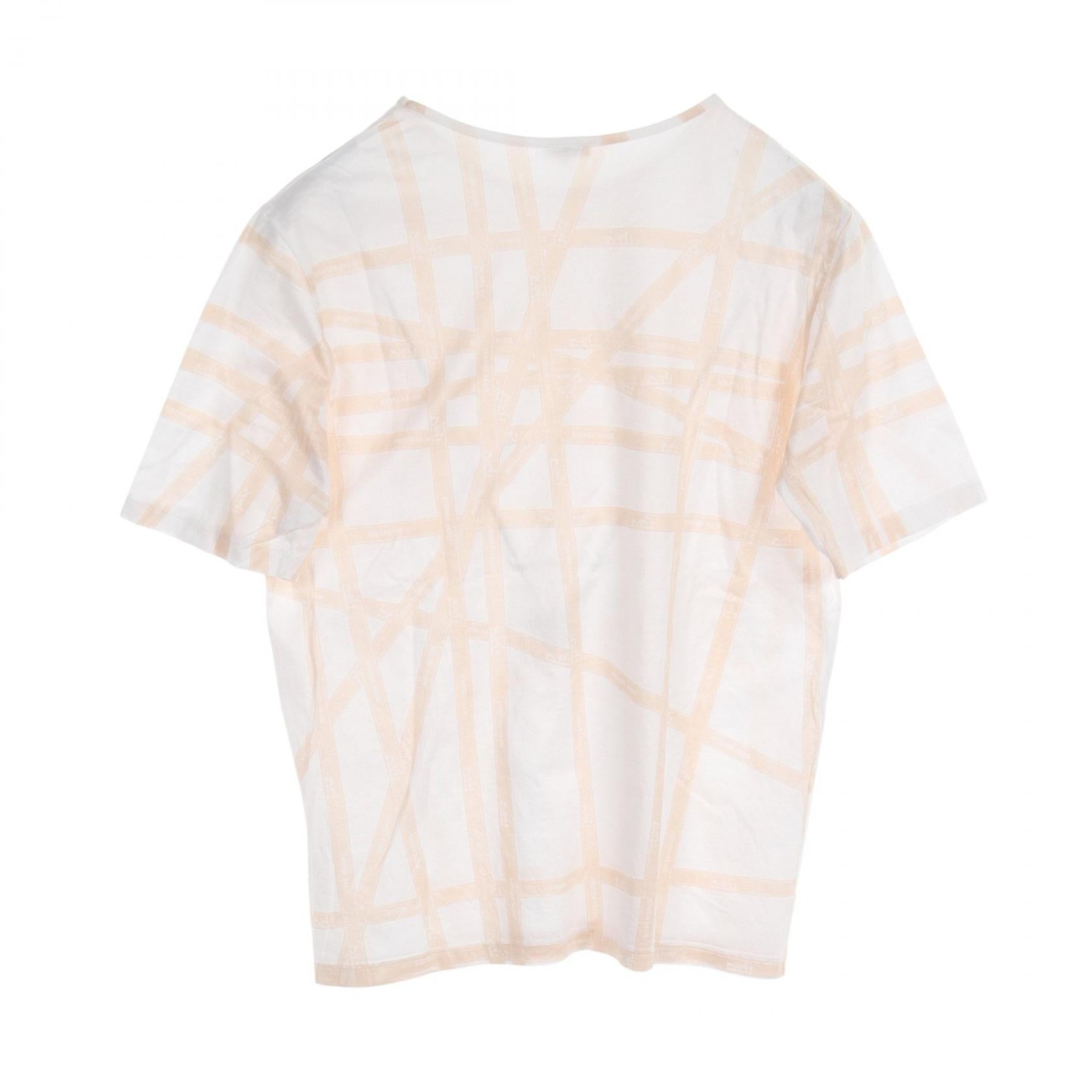 Hermes Cotton Top White/Beige