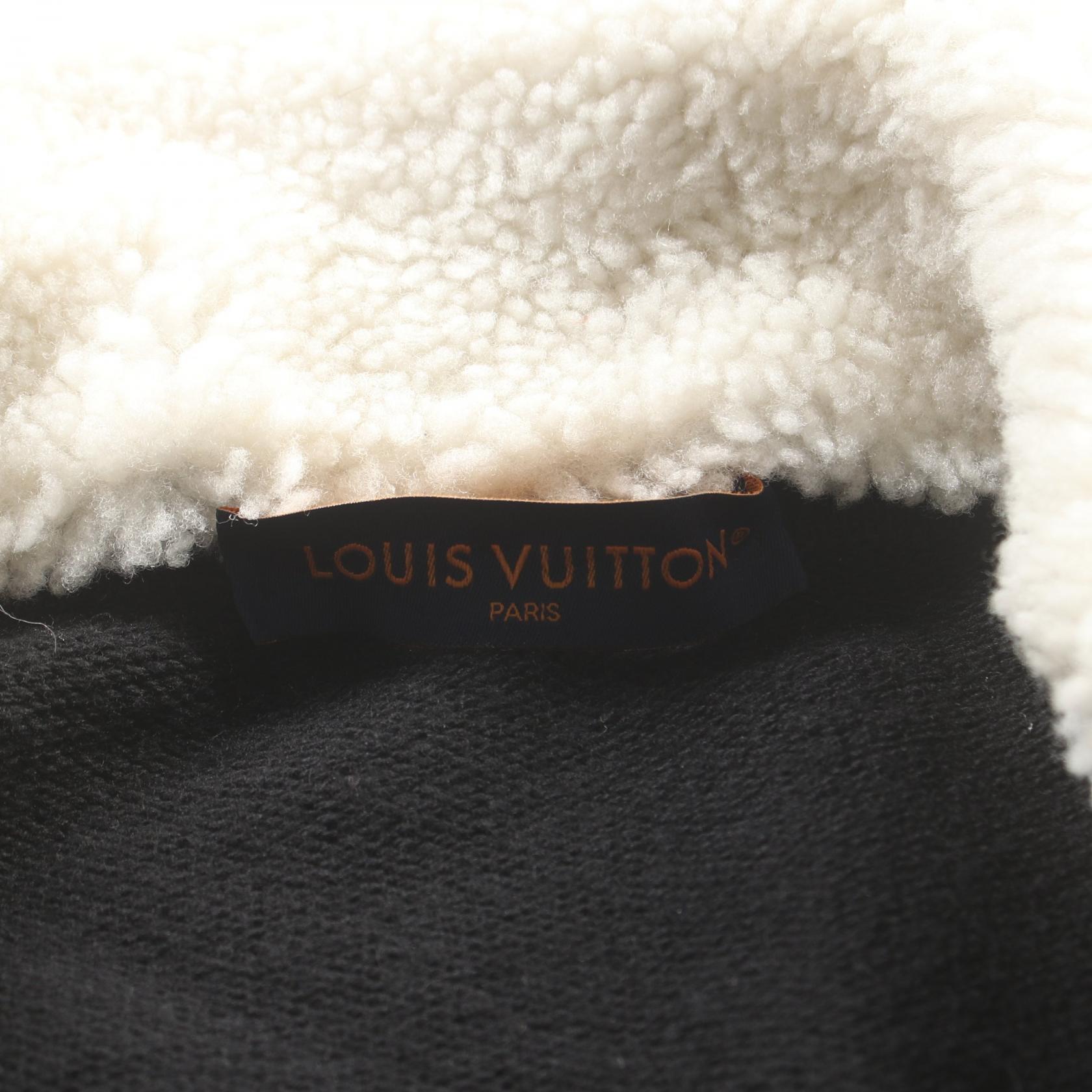 Louis Vuitton Wool Shearling Collar Jacket