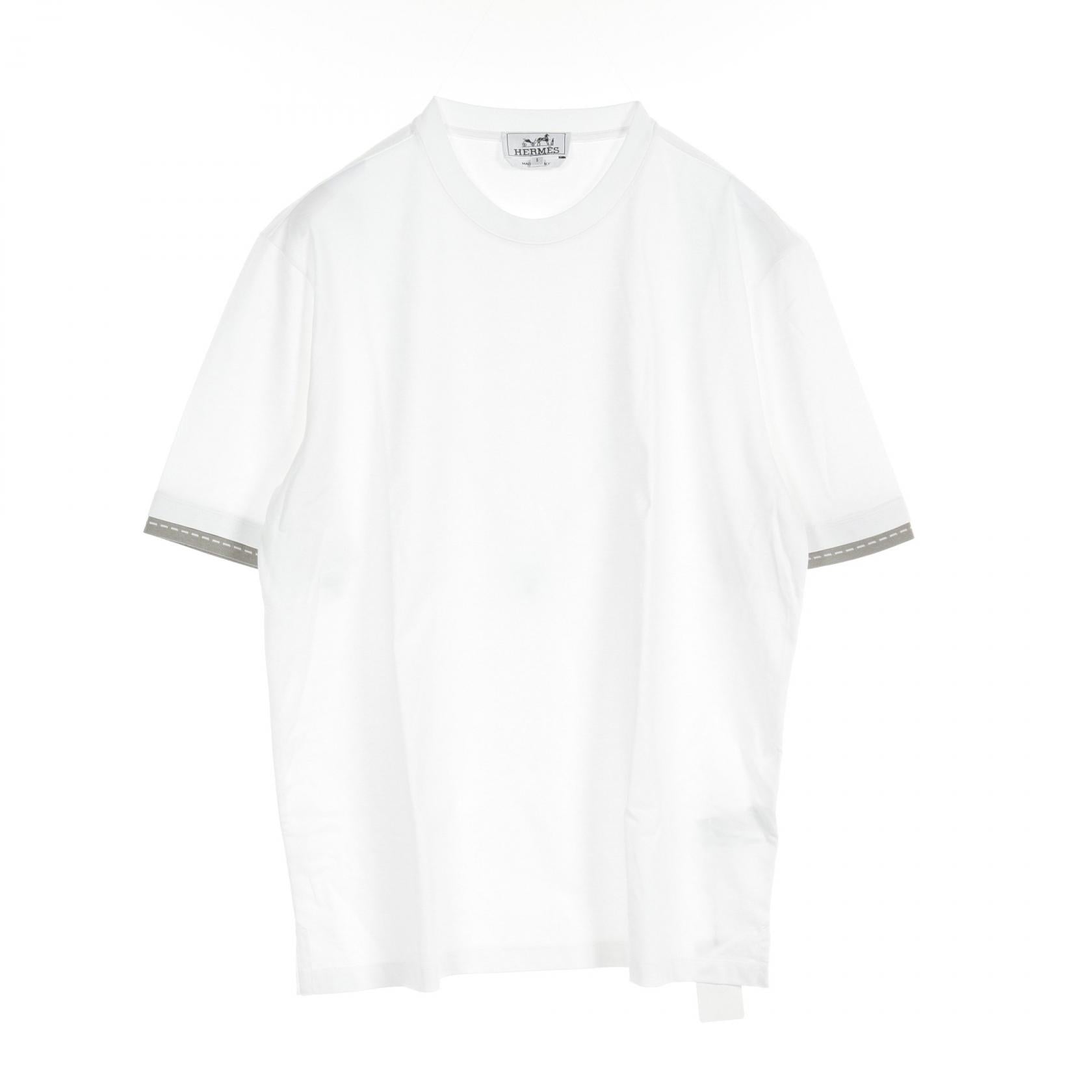 Hermes Piqures Sellier Cotton T-Shirt