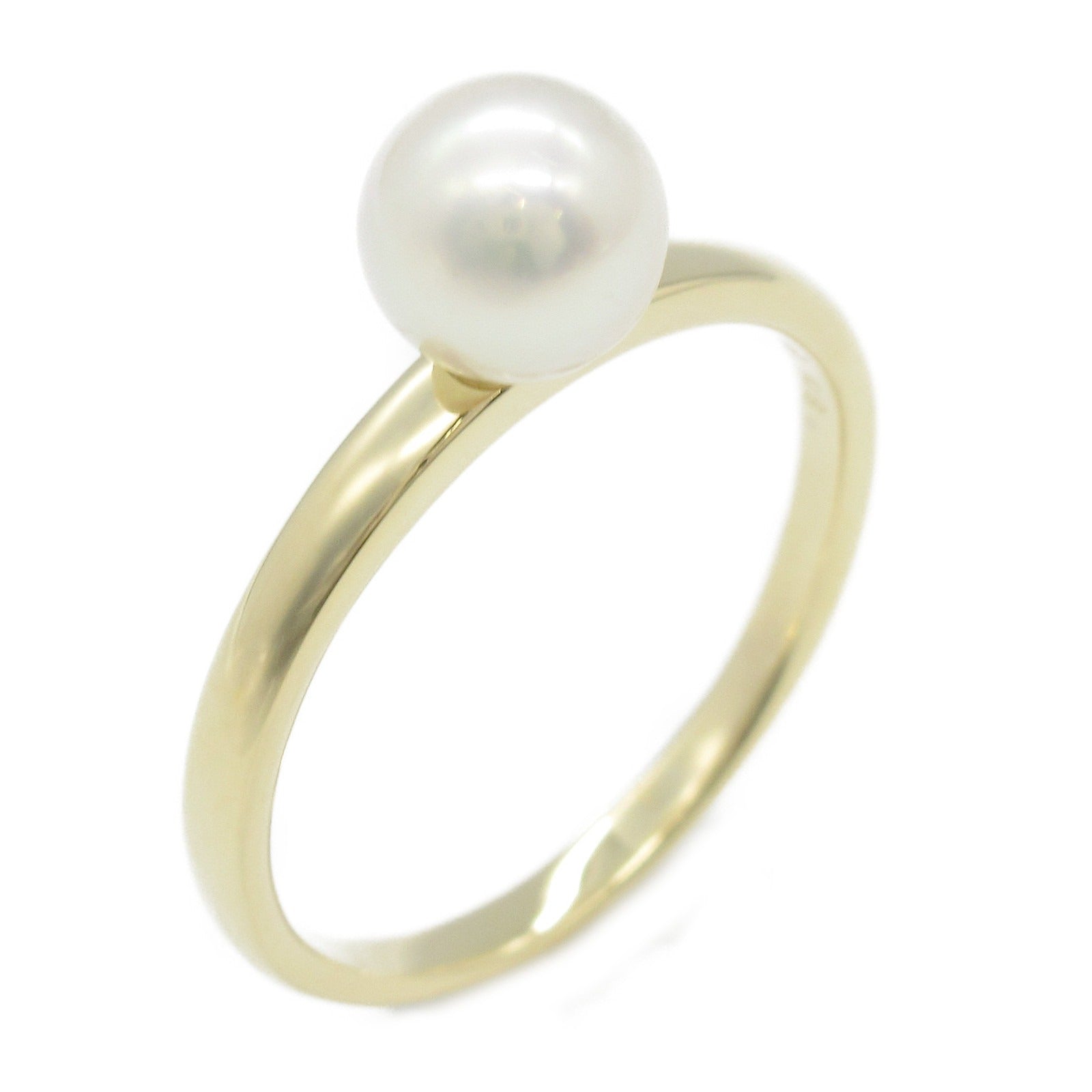 Tasaki Pearl Ring K18 Yellow Gold