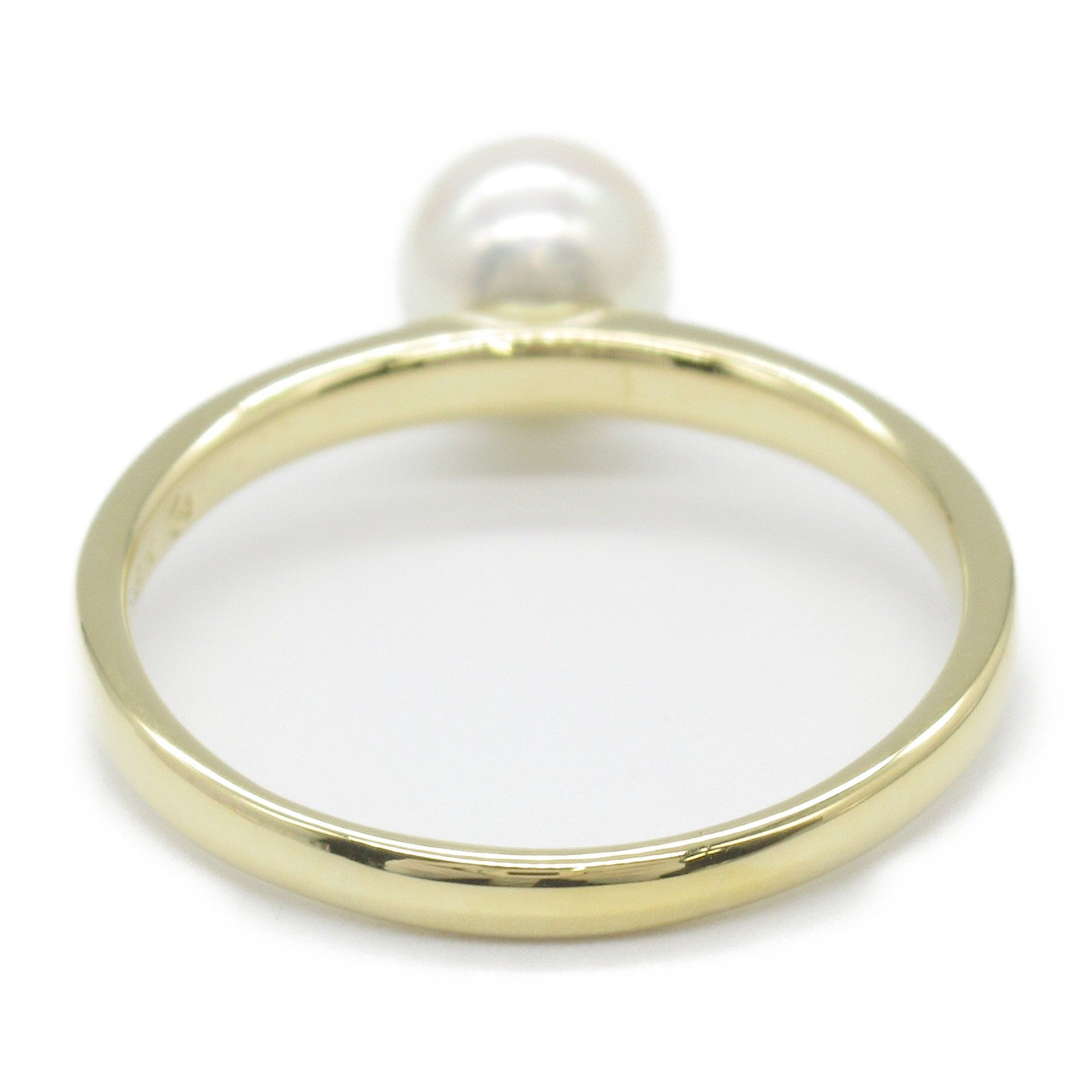 Tasaki Pearl Ring K18 Yellow Gold