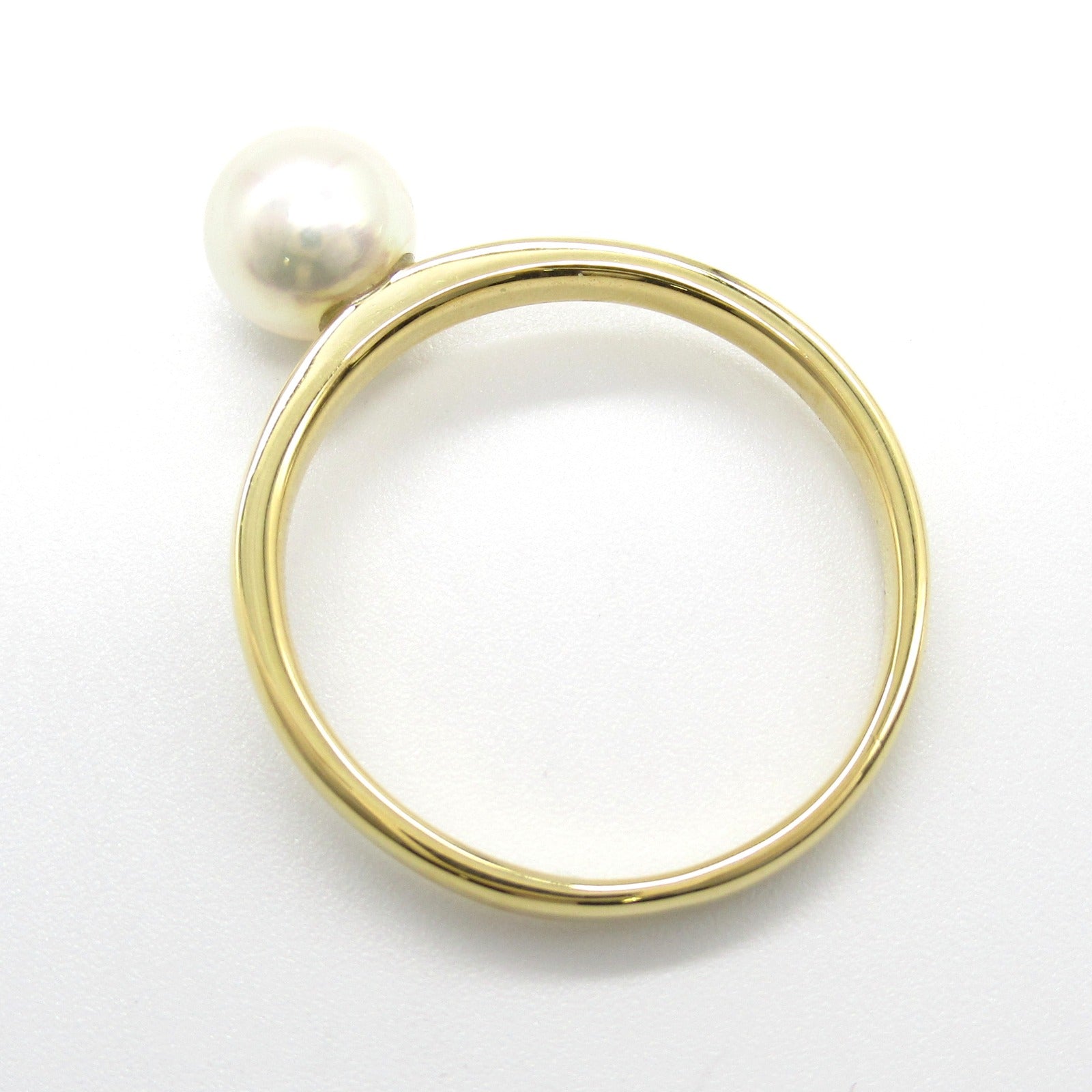 Tasaki Pearl Ring K18 Yellow Gold