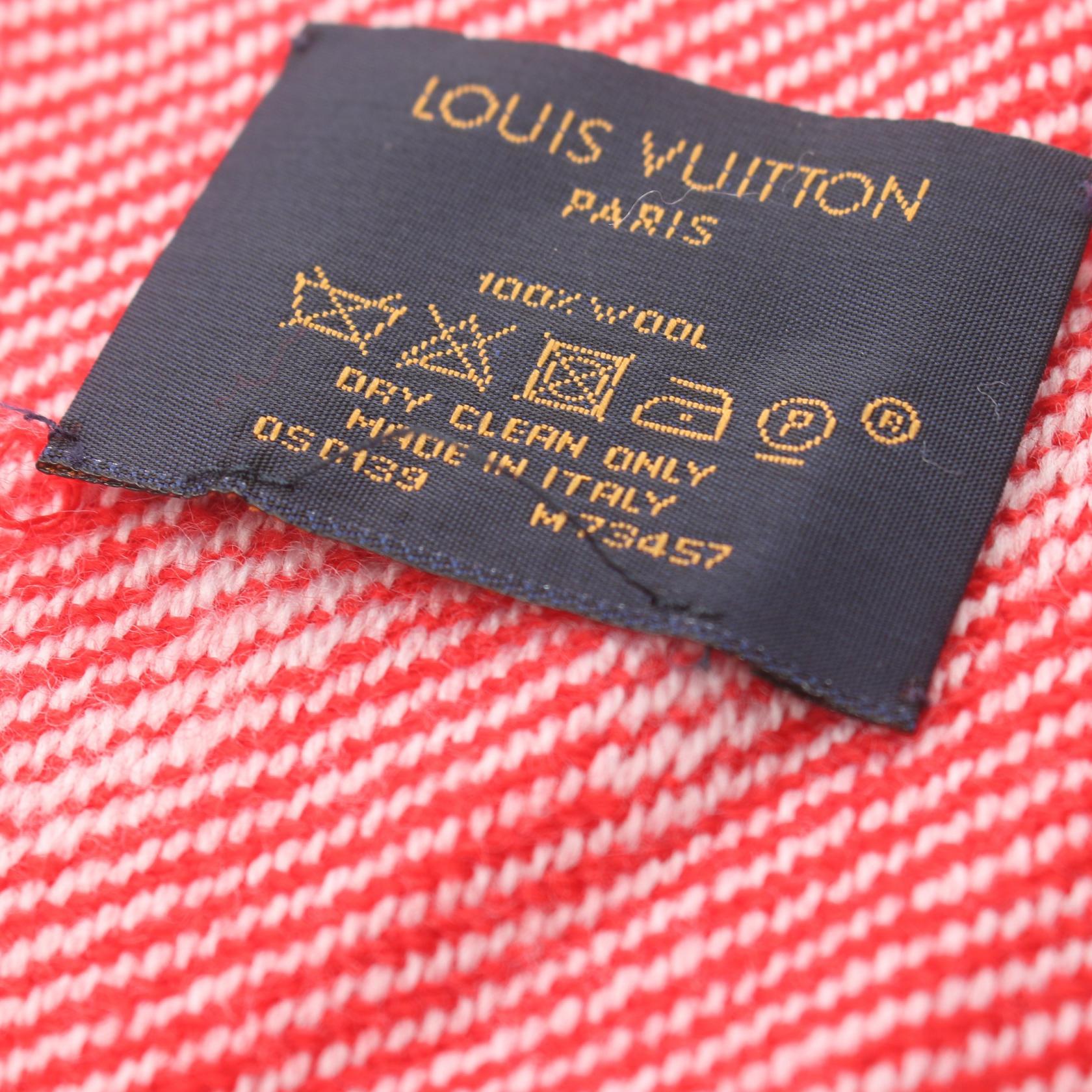 Louis Vuitton Wool Monogram Scarf M73457