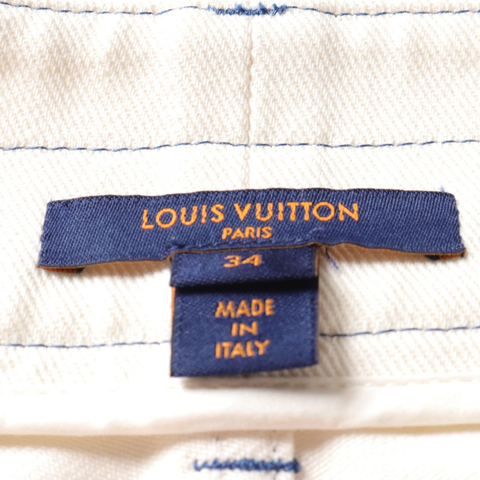 Louis Vuitton Cotton Denim Pants