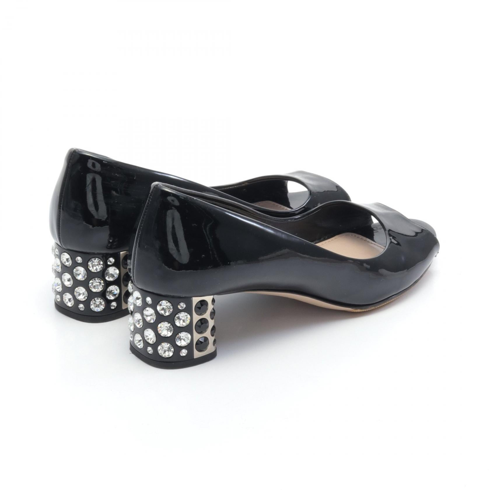 Miu Miu Patent Leather Pumps Black