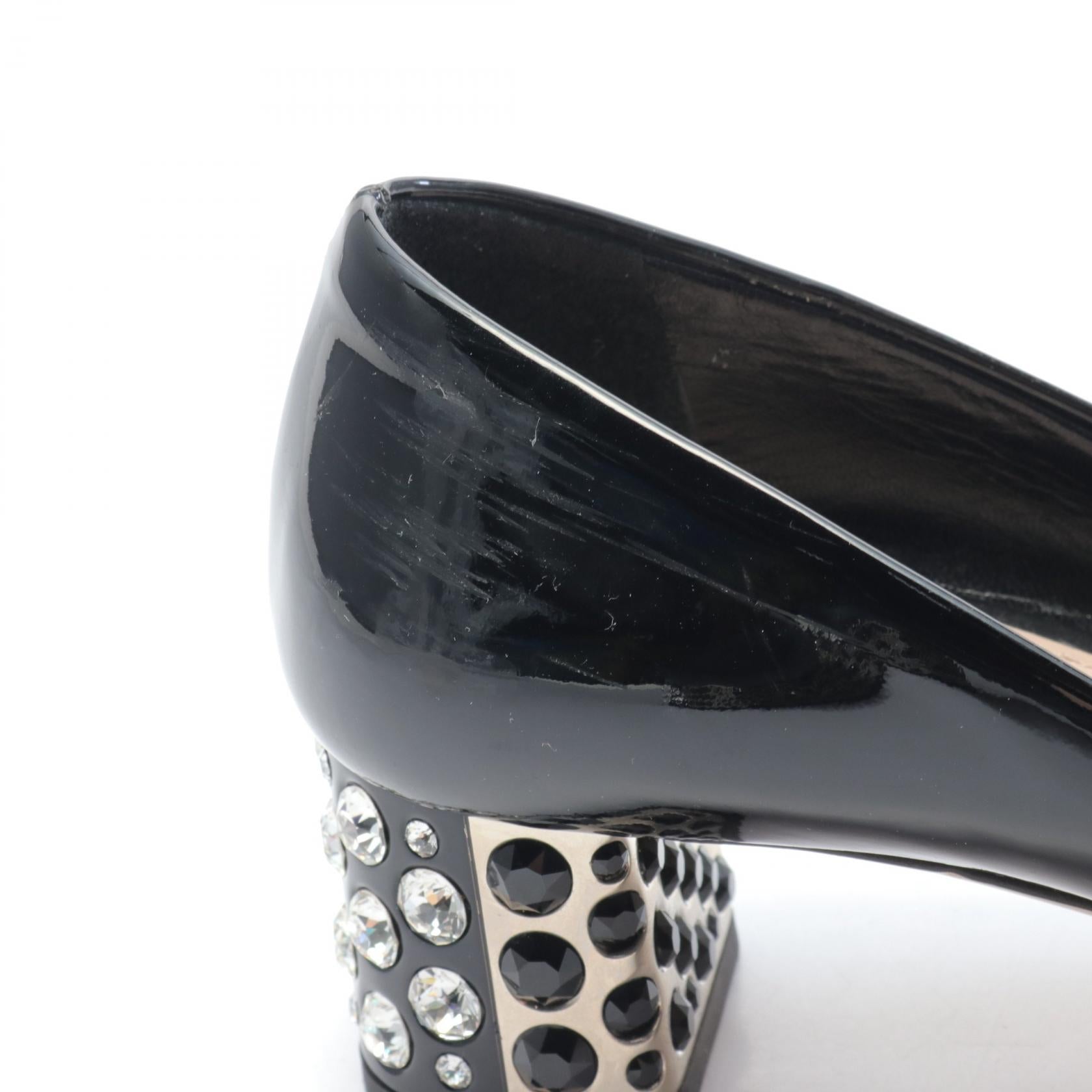 Miu Miu Patent Leather Pumps Black