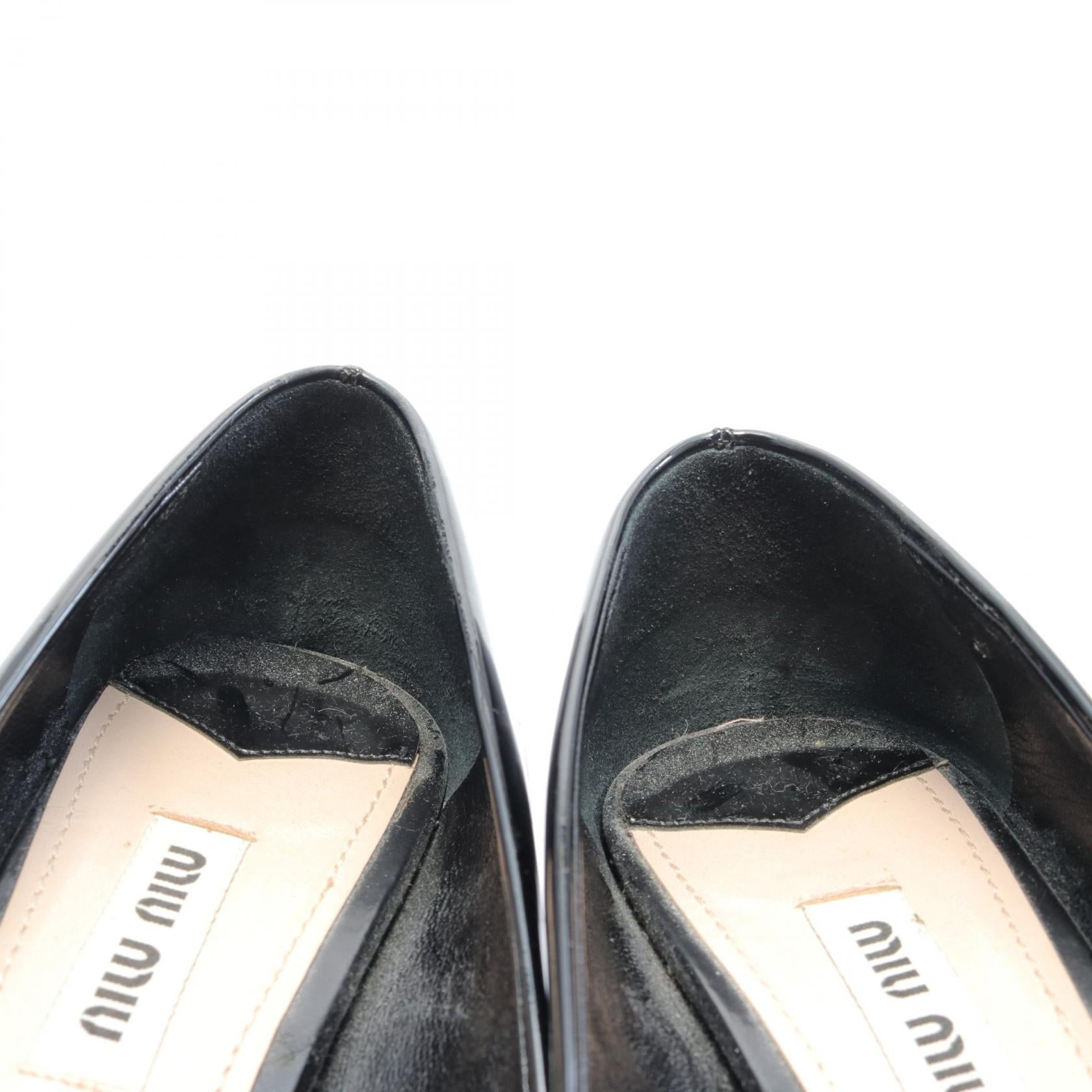 Miu Miu Patent Leather Pumps Black