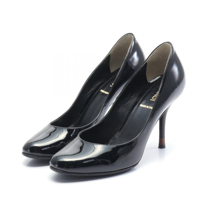 Fendi Patent Leather Pumps Black