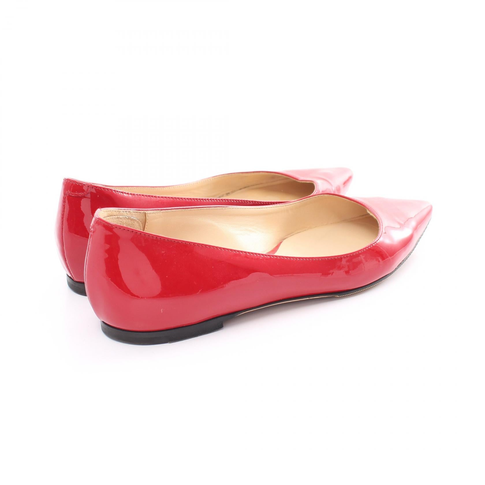 Jimmy Choo Patent Leather Shoes Red