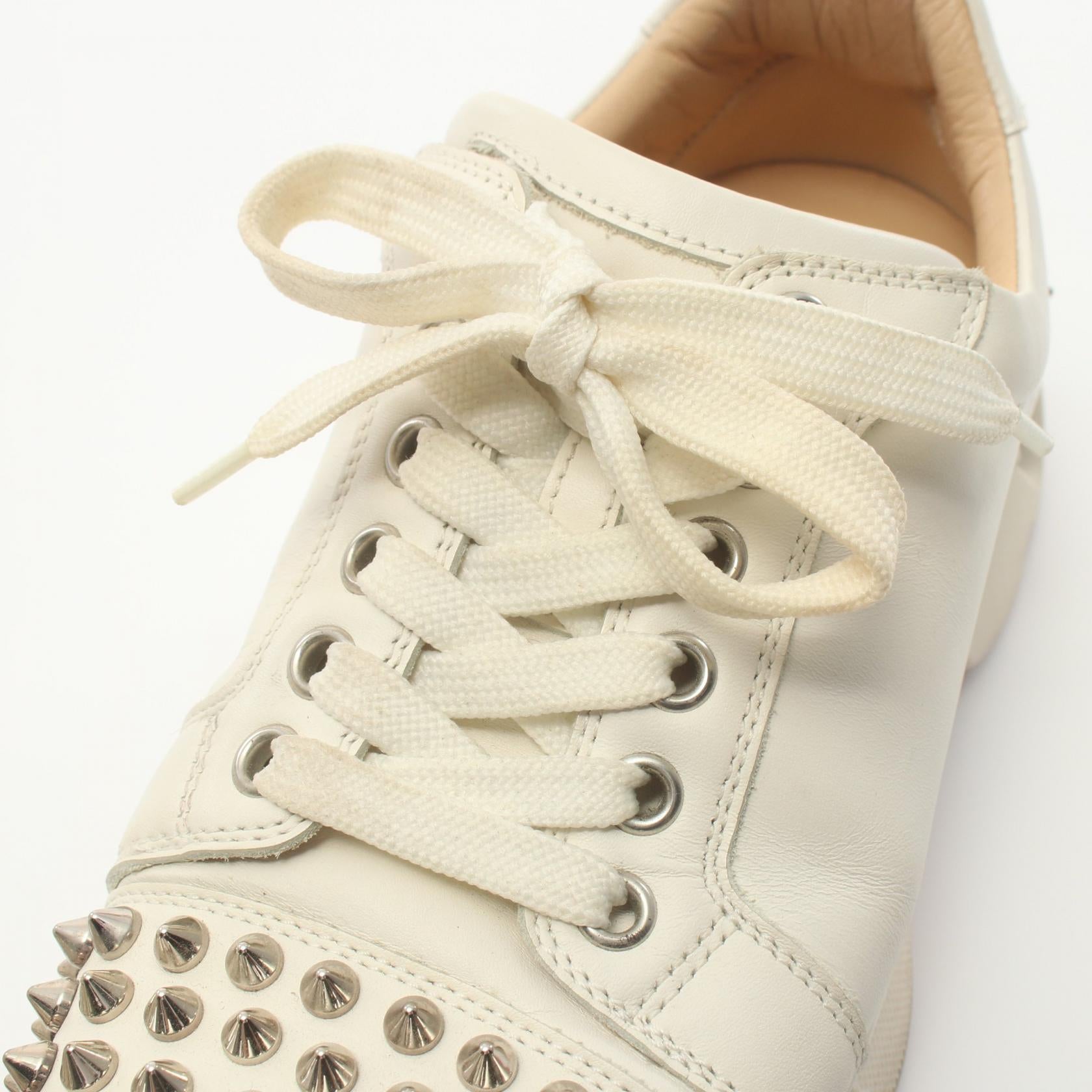 Christian Louboutin Rockstud Sneakers Leather