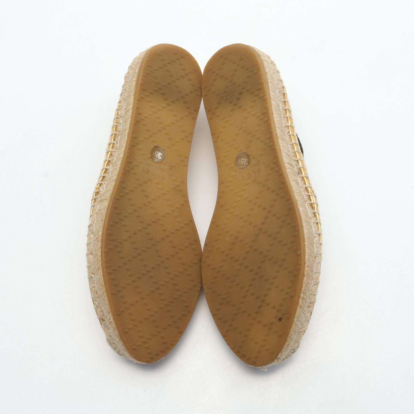 Gucci Leather Slip-On Shoes for Women