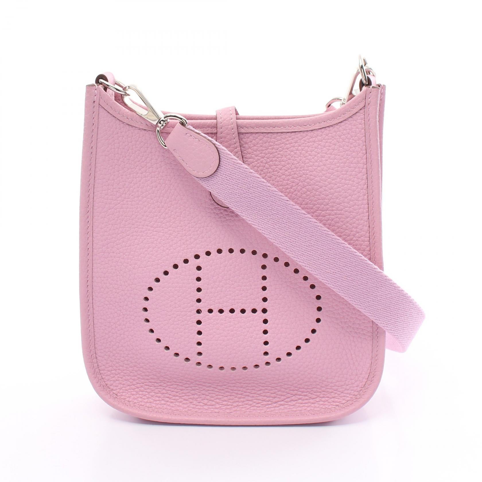 Hermes Evelyne Amazon TPM Shoulder Bag Pink