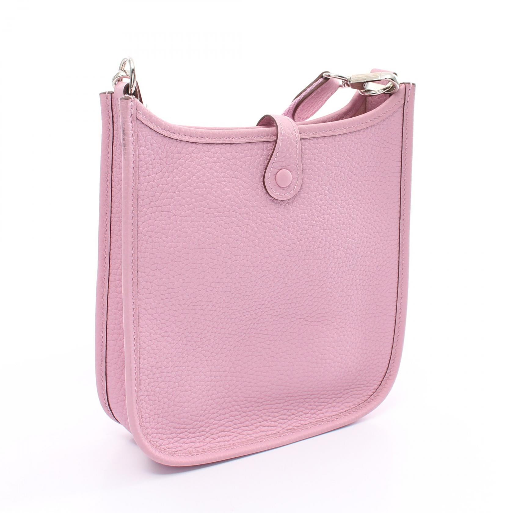 Hermes Evelyne Amazon TPM Shoulder Bag Pink