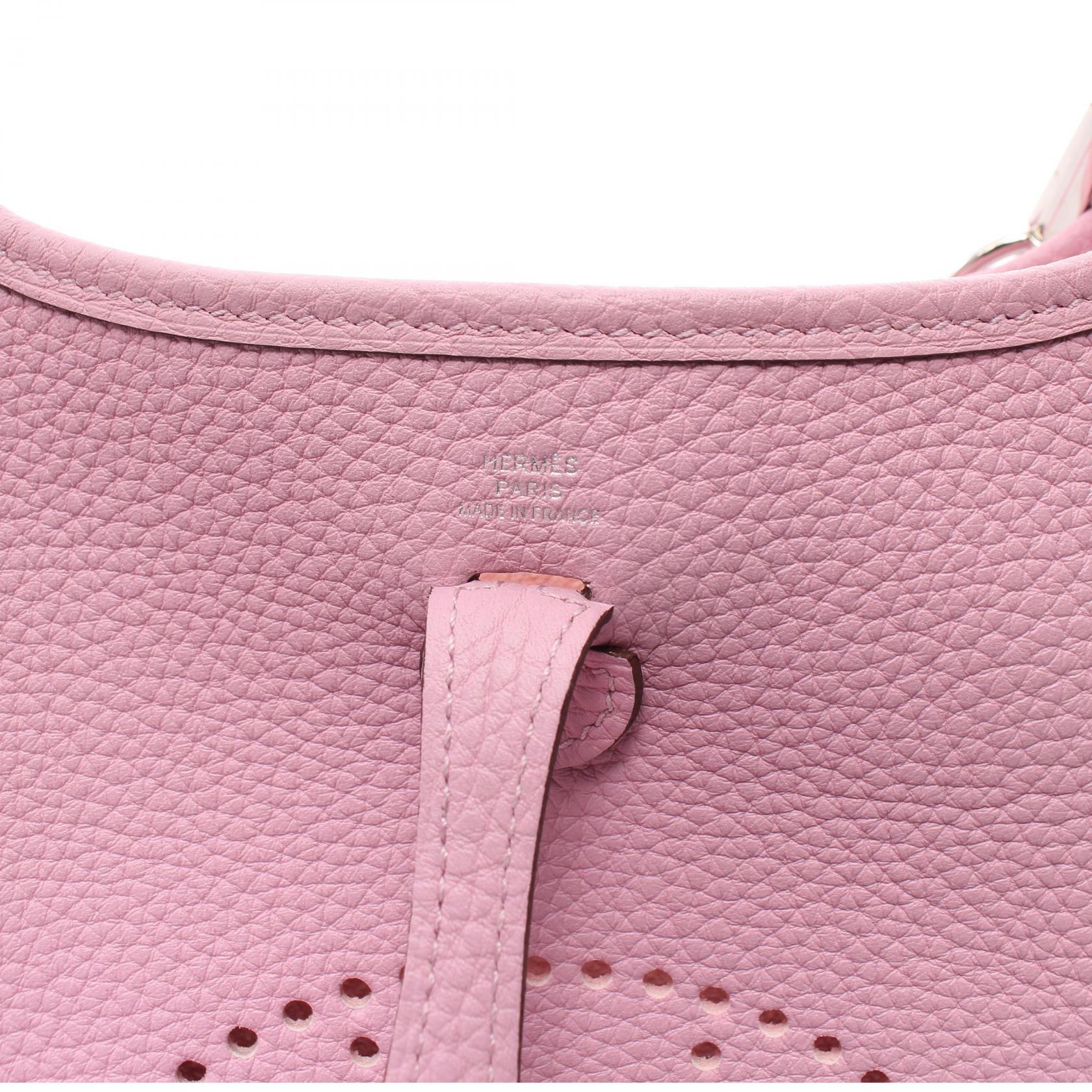 Hermes Evelyne Amazon TPM Shoulder Bag Pink