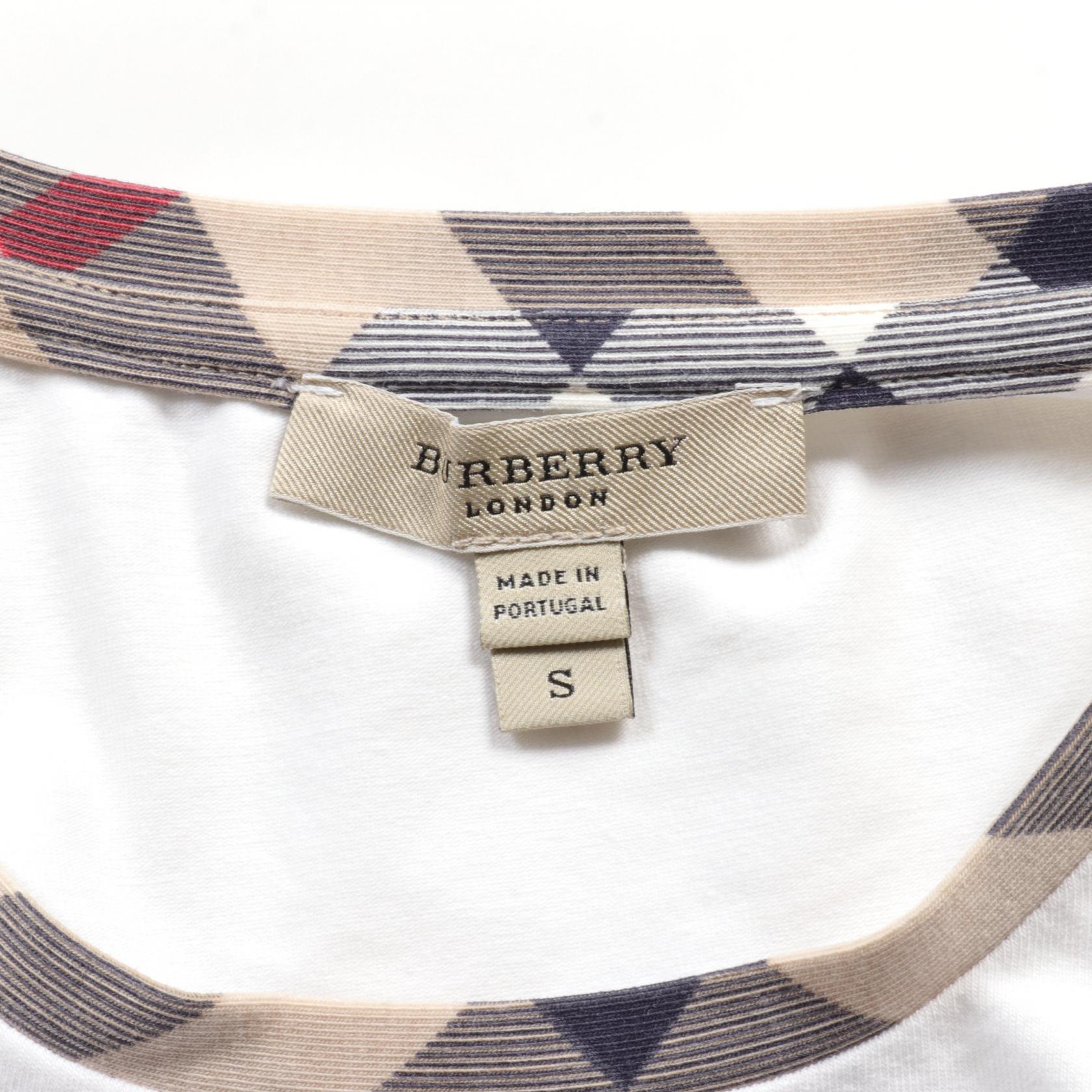 Burberry Cotton Top Multicolor