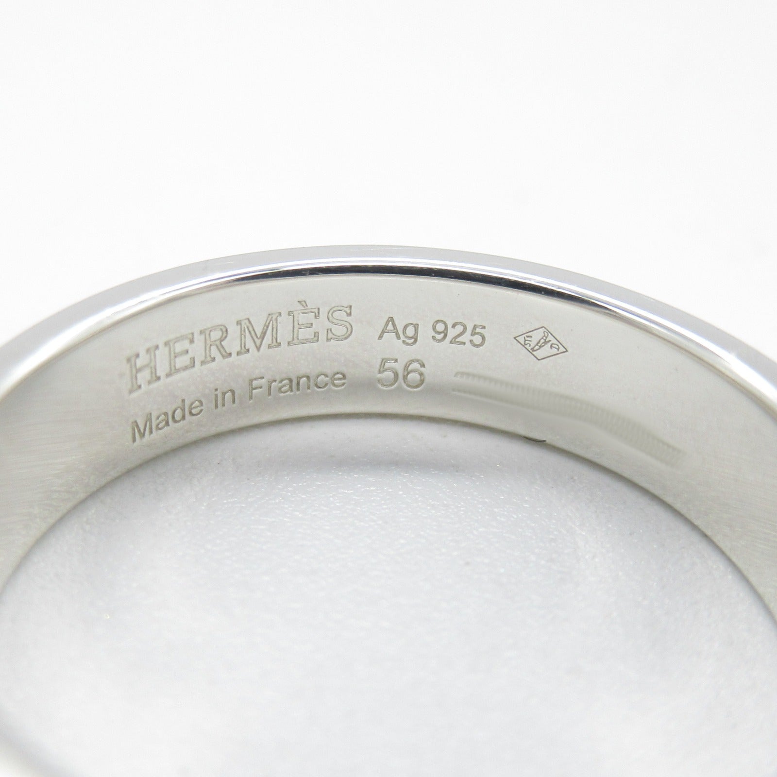 Hermes Silver 925 Ring Collier de Chien