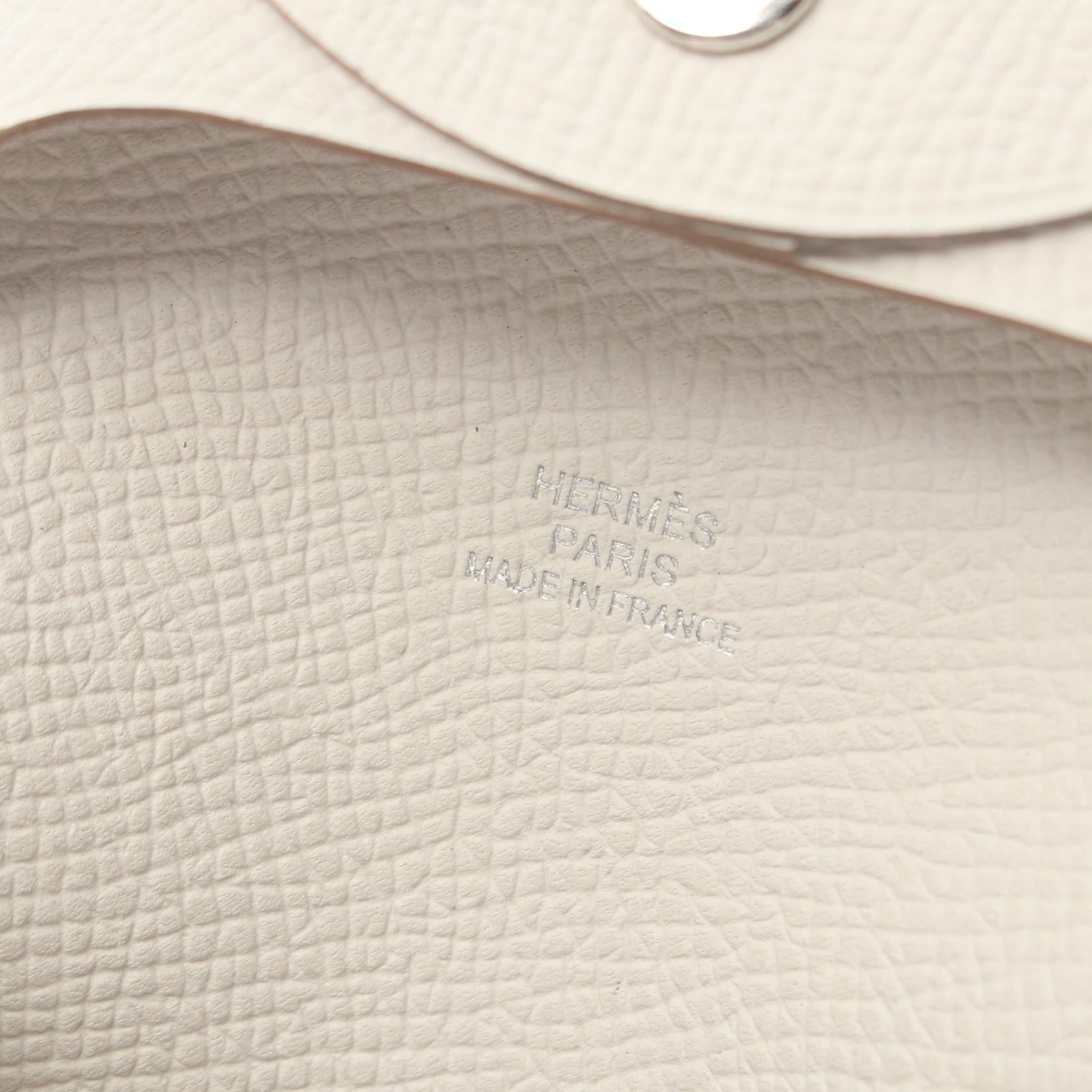 Hermes Bastia Coin Case White