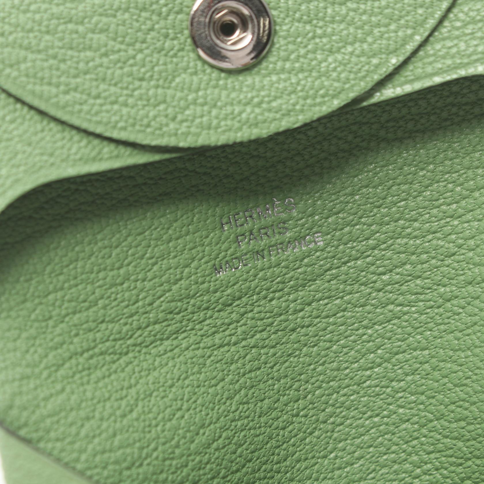 Hermes Bastia Coin Case Green