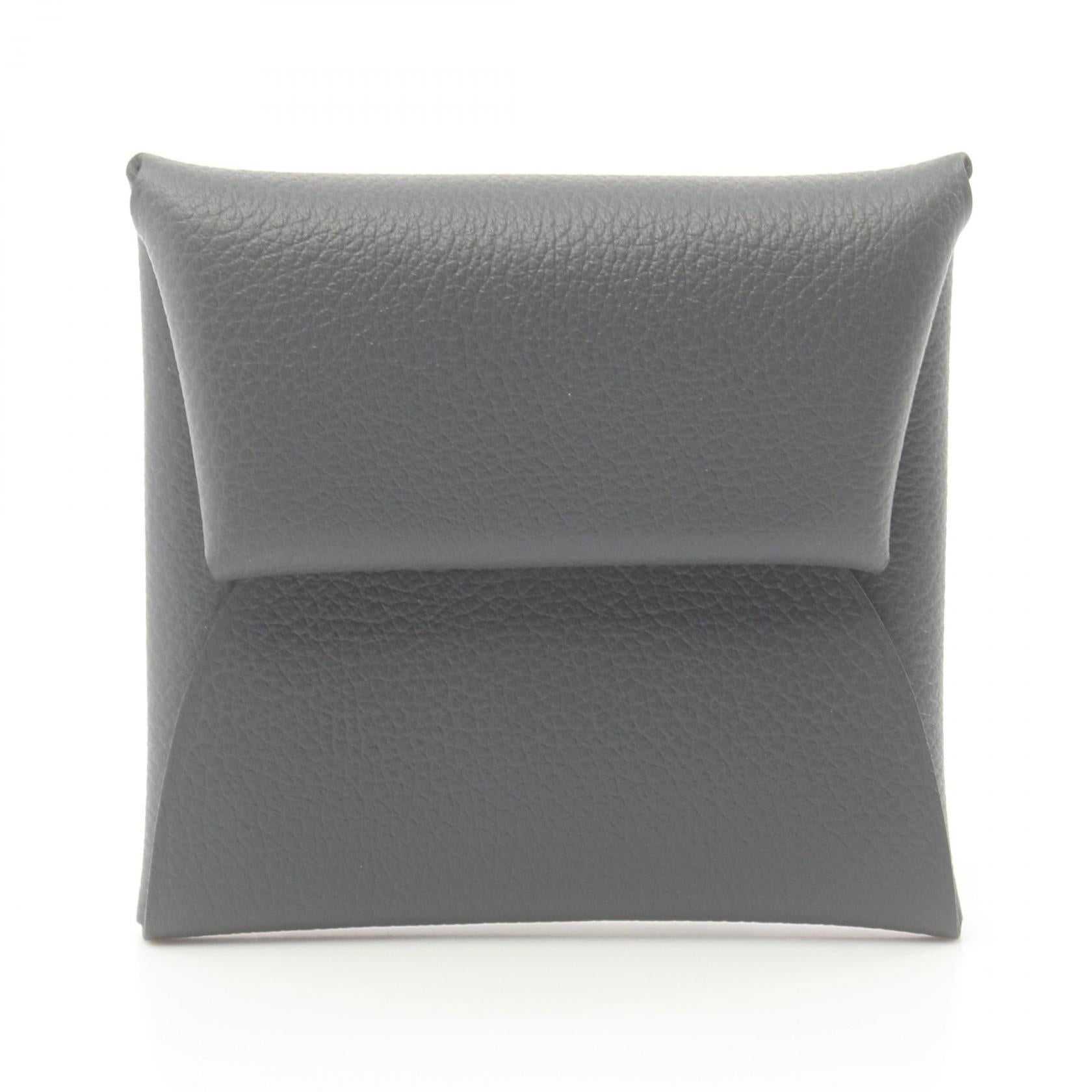 Hermes Bastia Coin Case Evercolor Gray