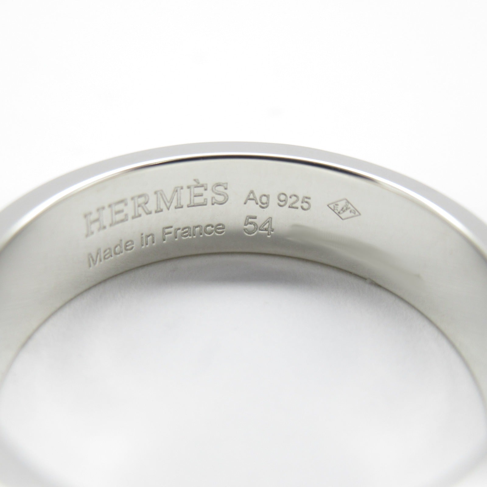 Hermes Silver 925 Ring Collier de Chien PM