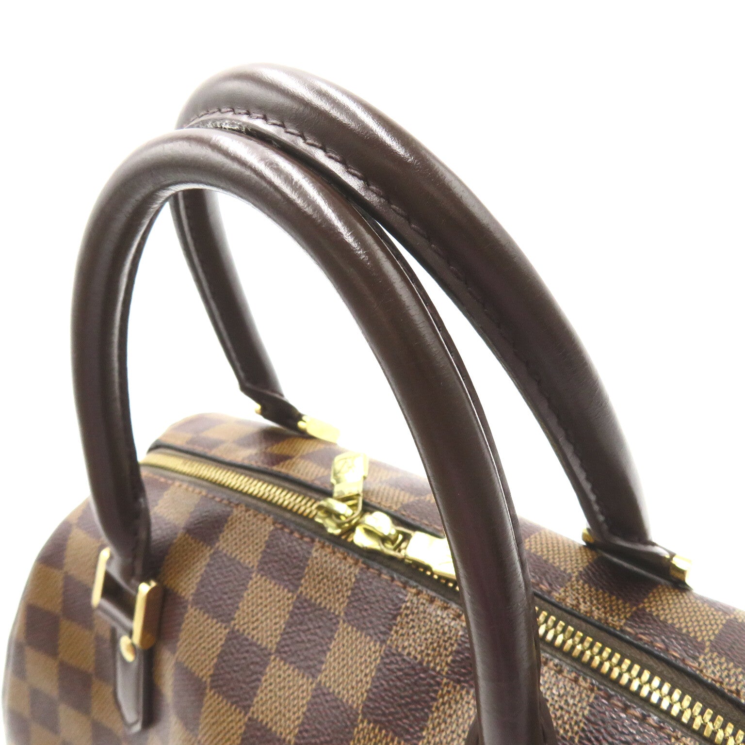 Louis Vuitton Ribera Mini Canvas Handbag N41436 in Good Condition