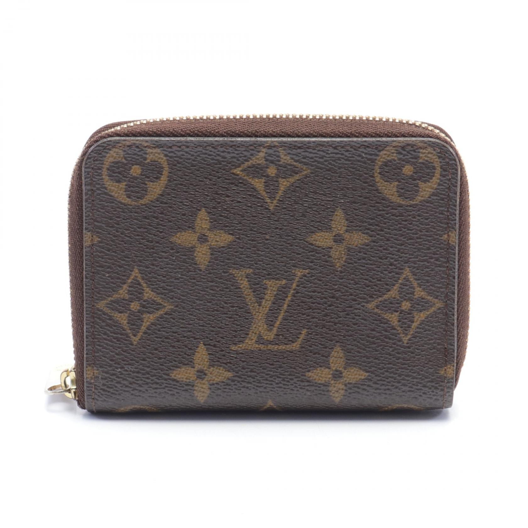 Louis Vuitton Zippy Coin Purse Canvas Coin Case M60067 in Very Good Condition