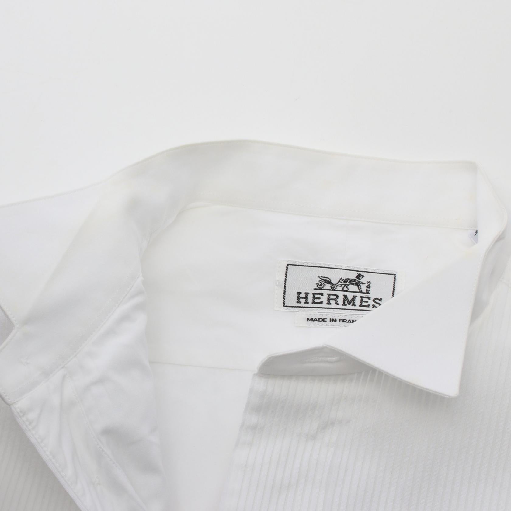 Hermes Cotton Shirt White