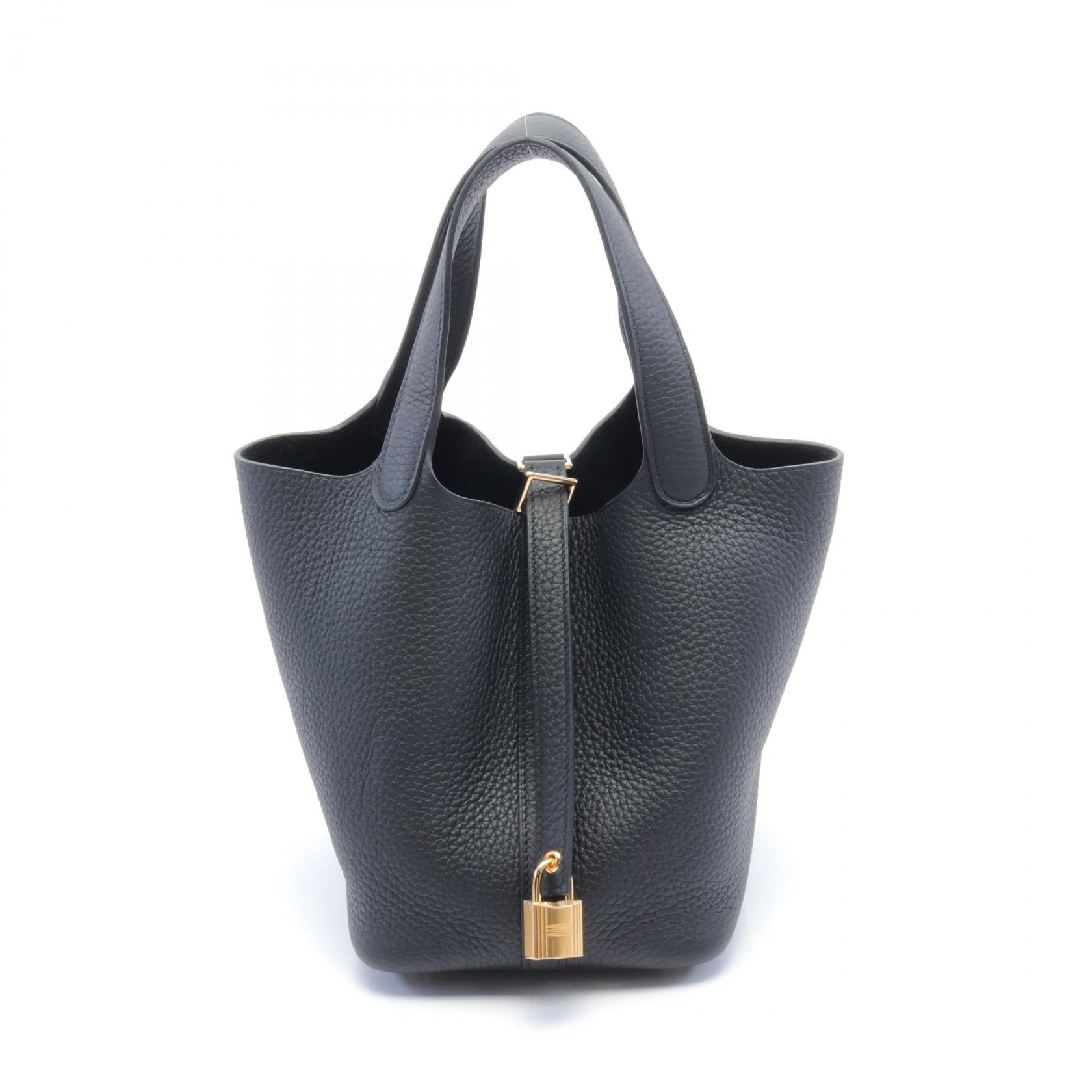 Hermes Picotin Lock PM Handbag Black