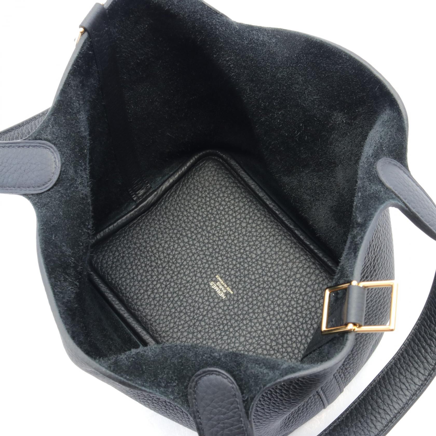 Hermes Picotin Lock PM Handbag Black