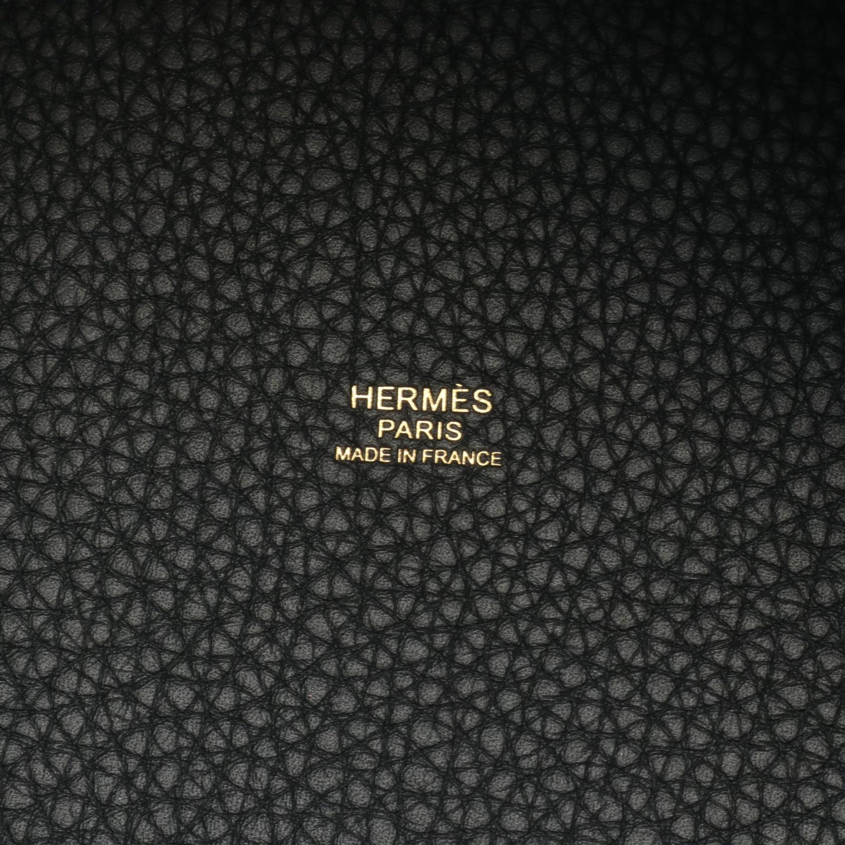 Hermes Picotin Lock PM Handbag Black