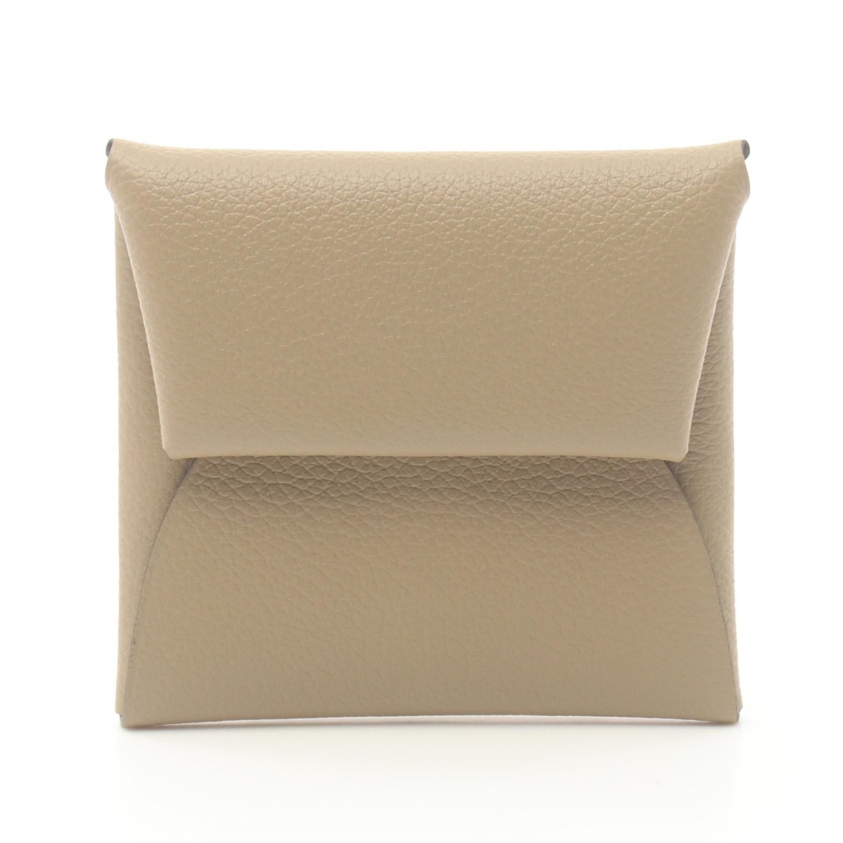 Hermes Bastia Coin Case Beige