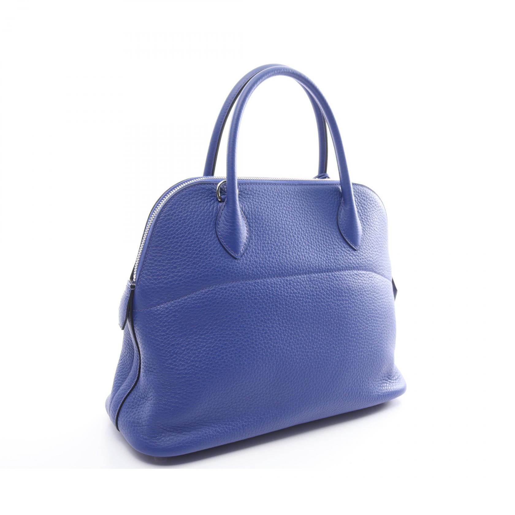 Hermes Bolide 31 Handbag Blue